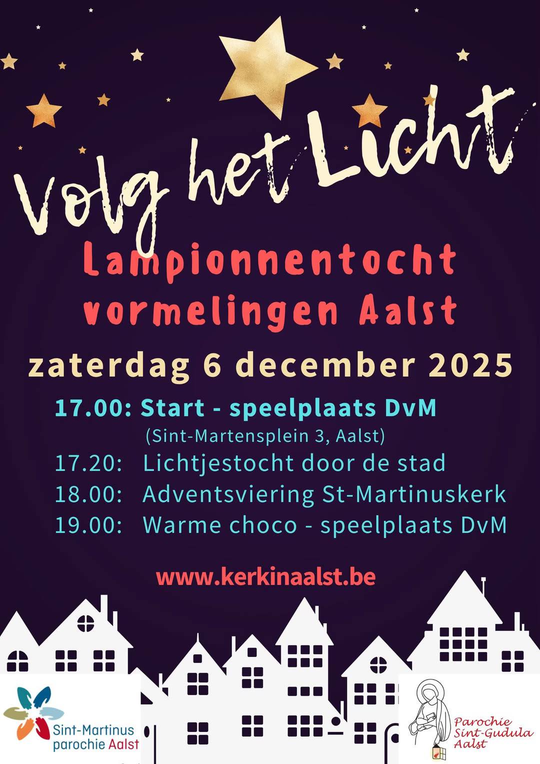 ✨ ‘Volg het Licht’: Adventstocht voor alle vormelingen in Aalst
