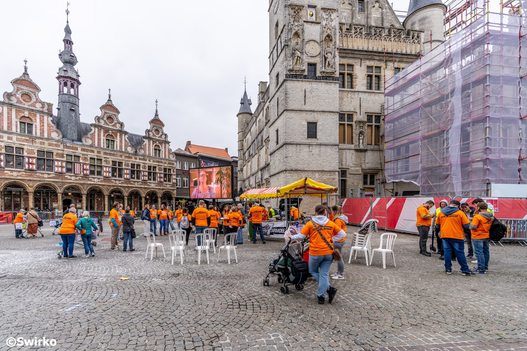 📰 Aalst voert actie voor een menswaardig inkomen: “Ziek of werkloos zijn is zelden een keuze”