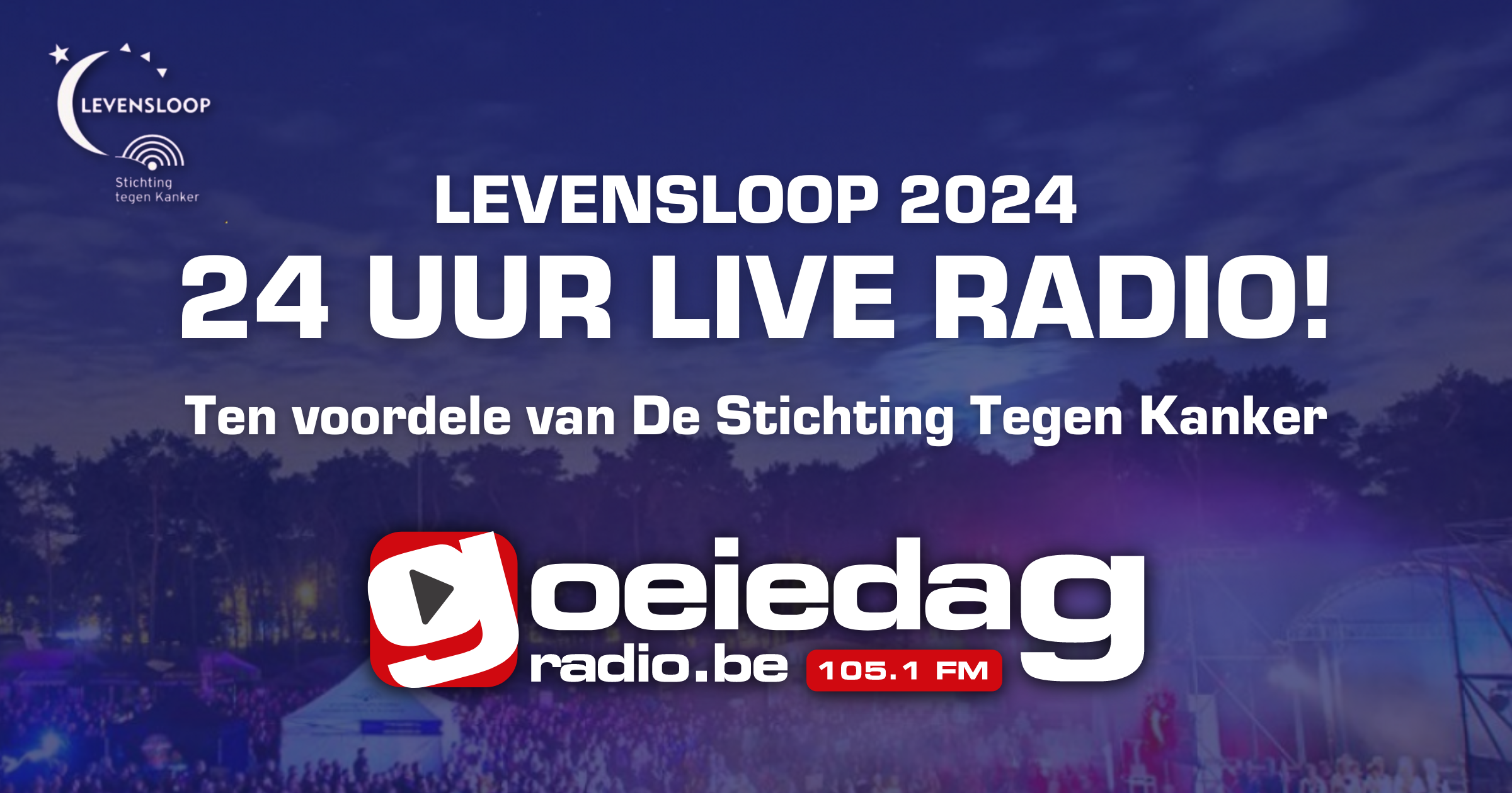 Nu zaterdag is het Levensloop in het stadspark in Aalst! 🏃