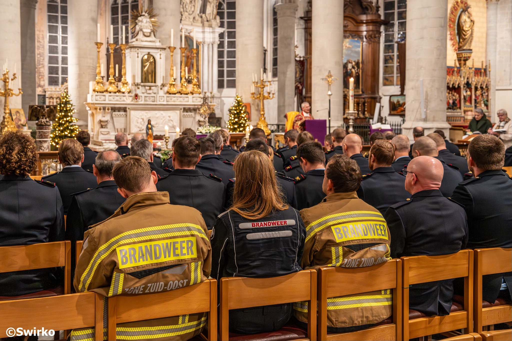 🔥 Aalst viert heilige Barbara, patrones van de brandweer 🙏