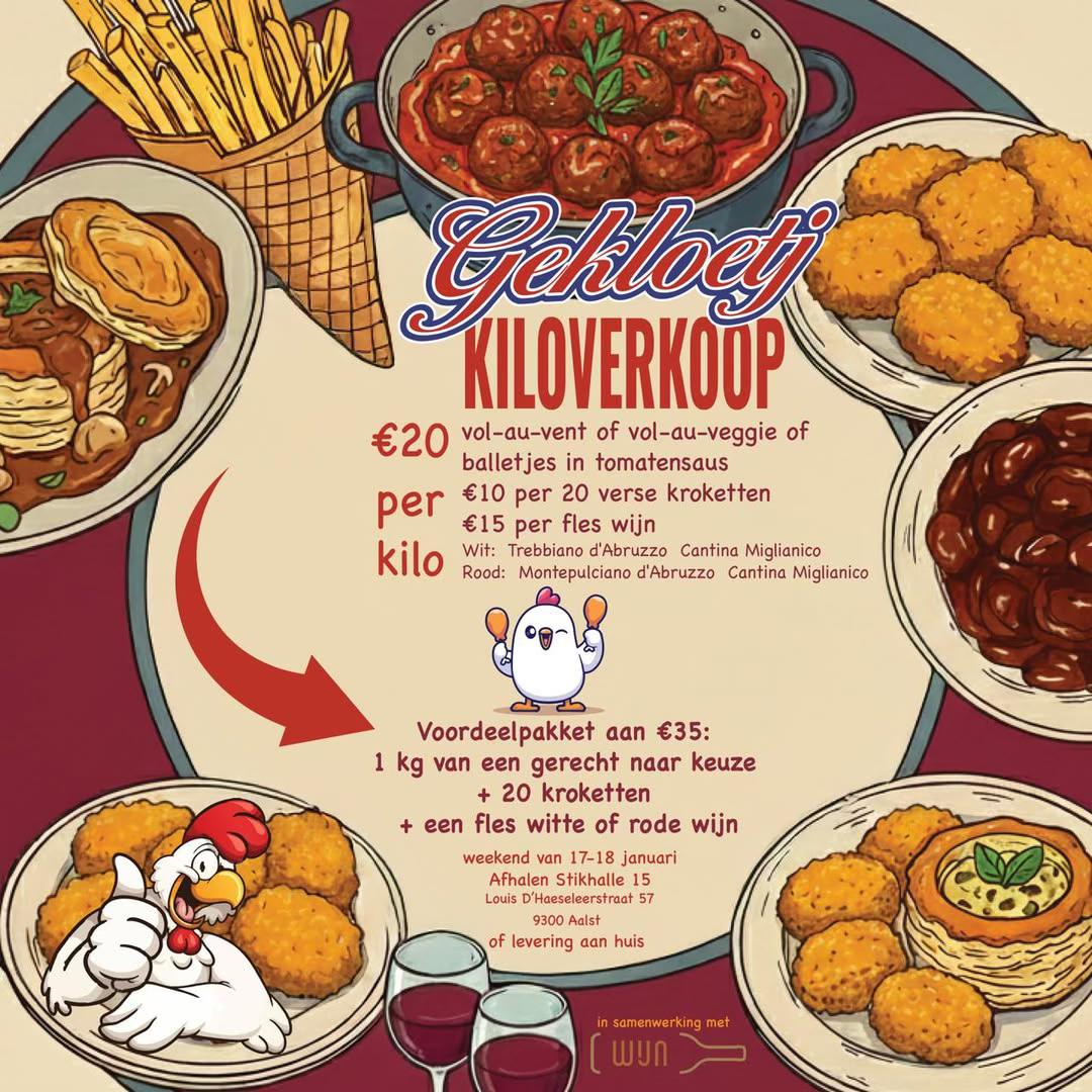 🍽️ AKV Gekloetj zet het jaar smakelijk in