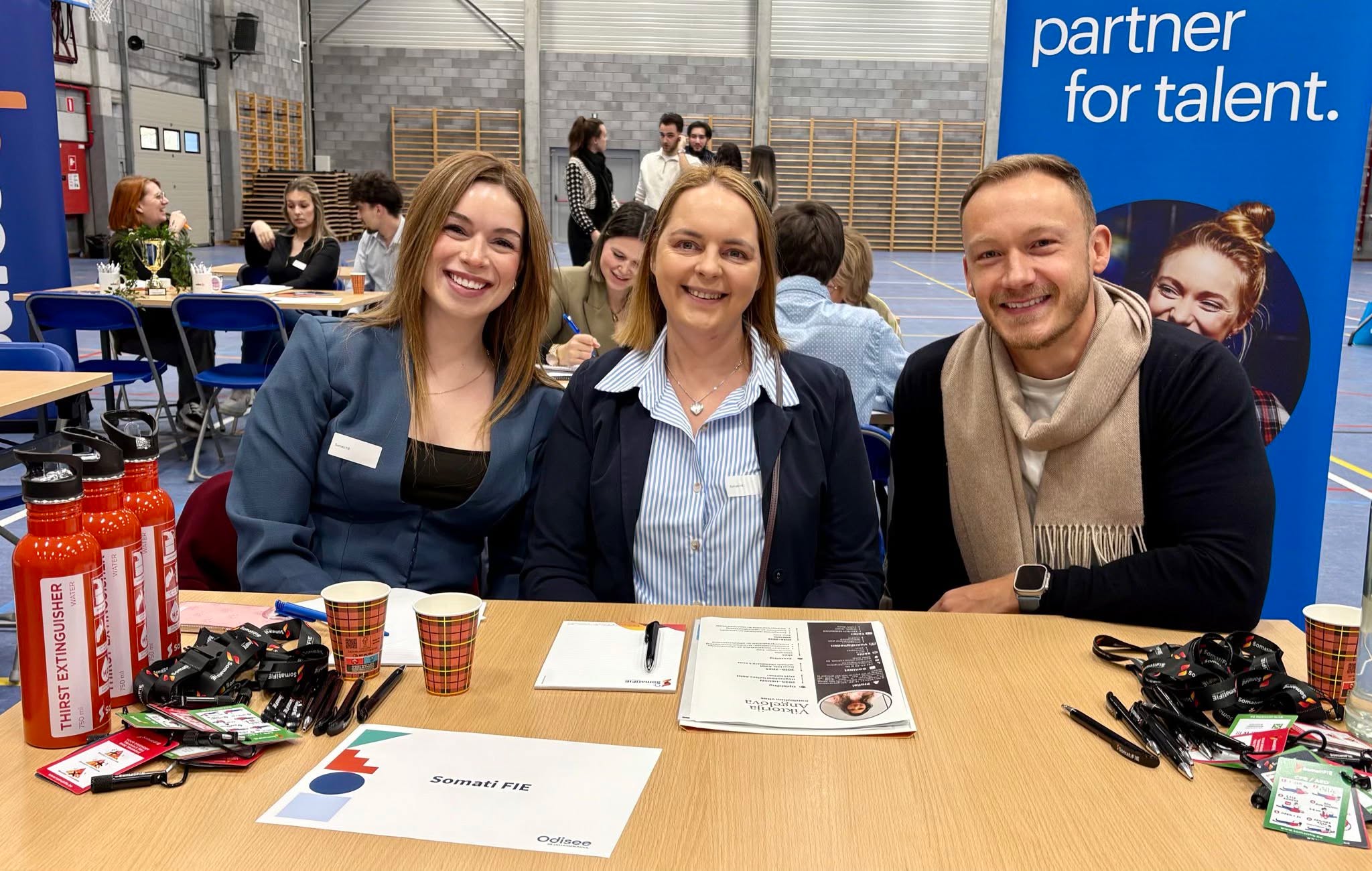 Odisee Aalst brengt studenten en bedrijven samen tijdens inspirerend matchmaking event.