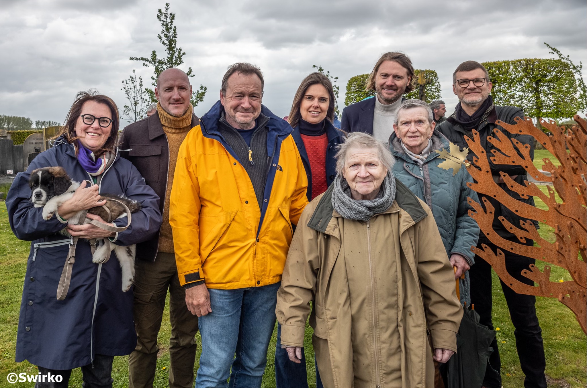 Eerste gedenkboom ingehuldigd in Baardegem