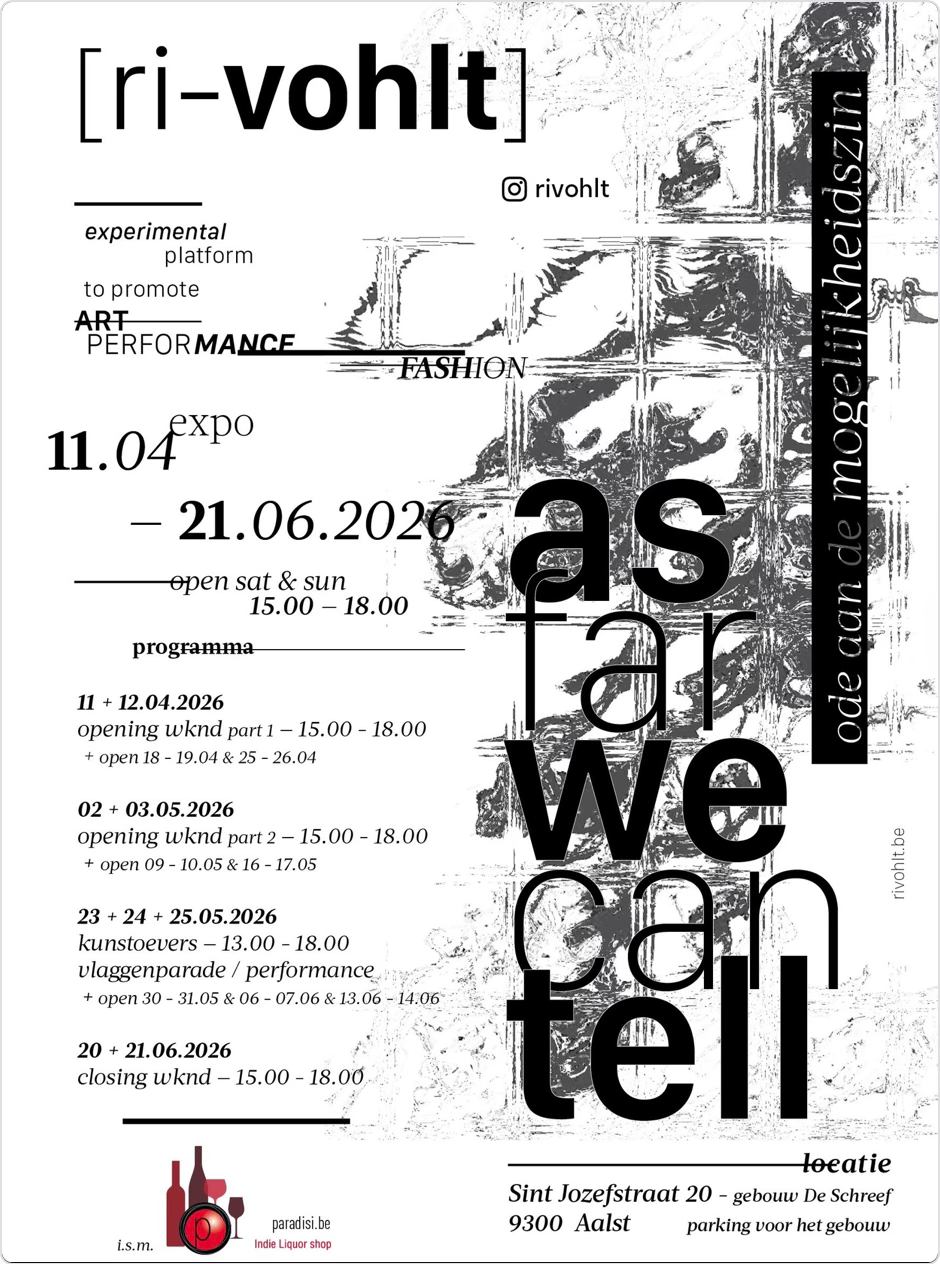 🎨 Kunst, mode en performance komen samen in Aalst!