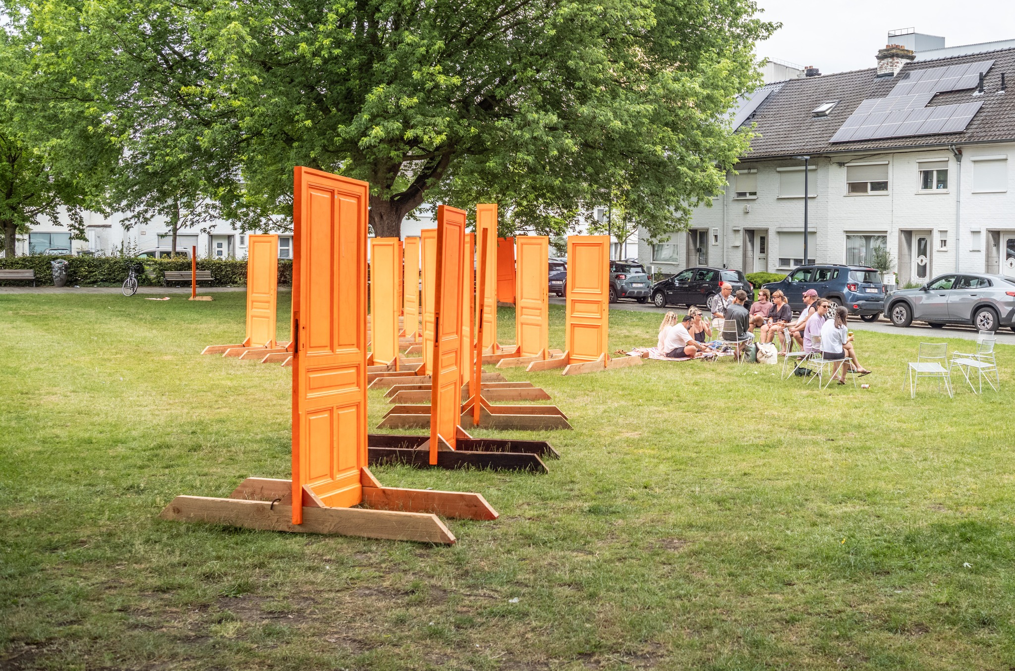 🚪🎨 'Open Doors' strijkt neer op het Begijnhof in Aalst
