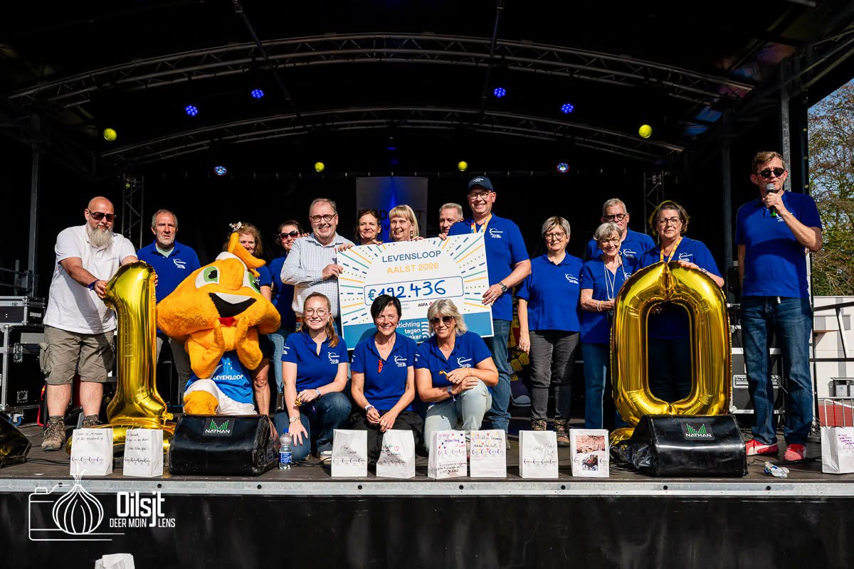 Levensloop Aalst sluit jubileumeditie af met opbrengst van 192.436 euro