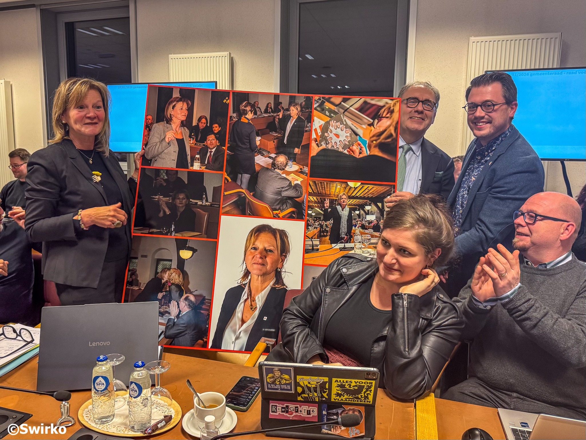 Kwart eeuw trouwe dienst in de Aalsterse gemeenteraad