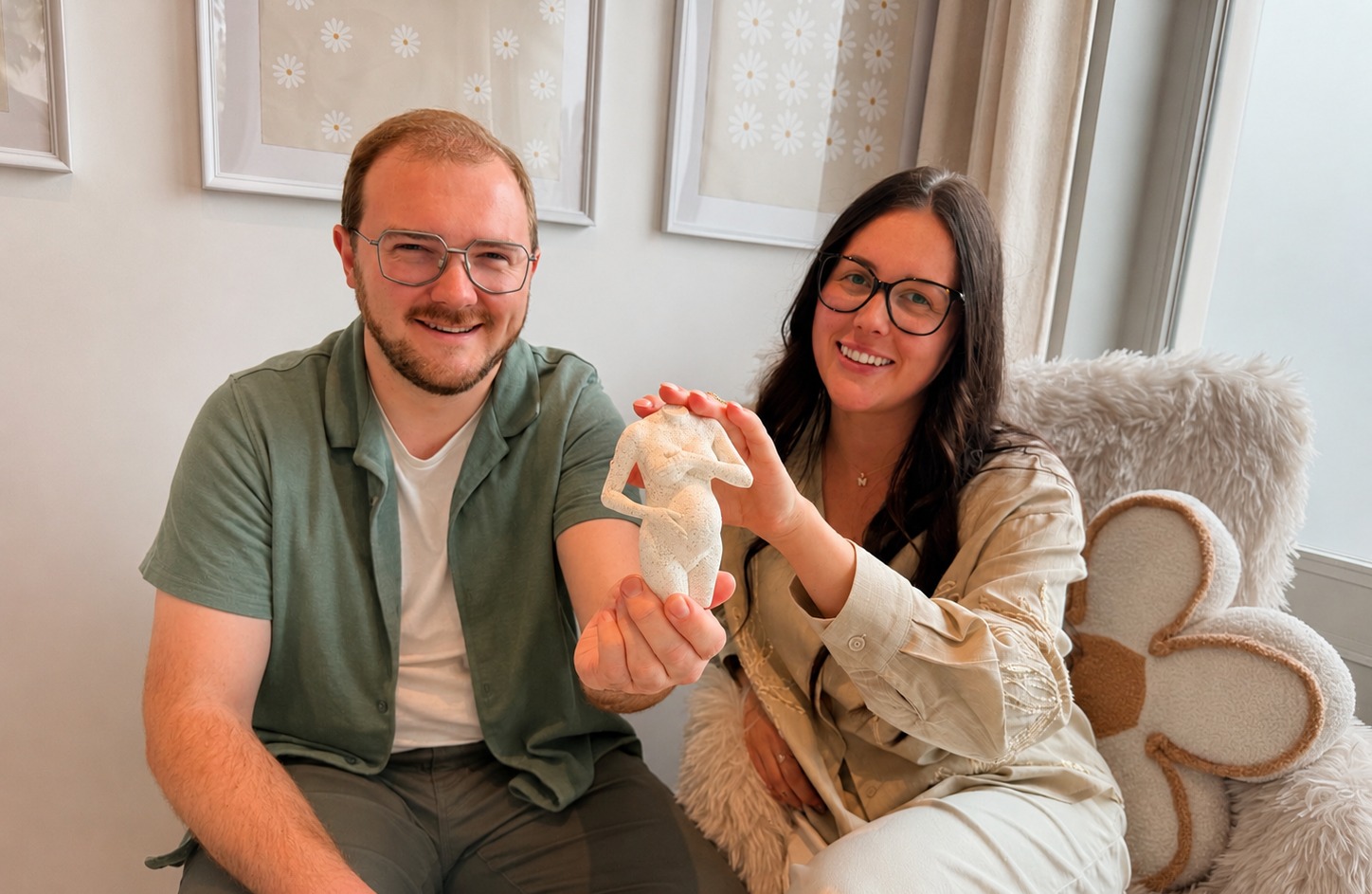 🤍👶 Glow Studio en PrintPlace lanceren MOMory: 3D‑beeldjes maken zwangerschap tastbaar en blijvend