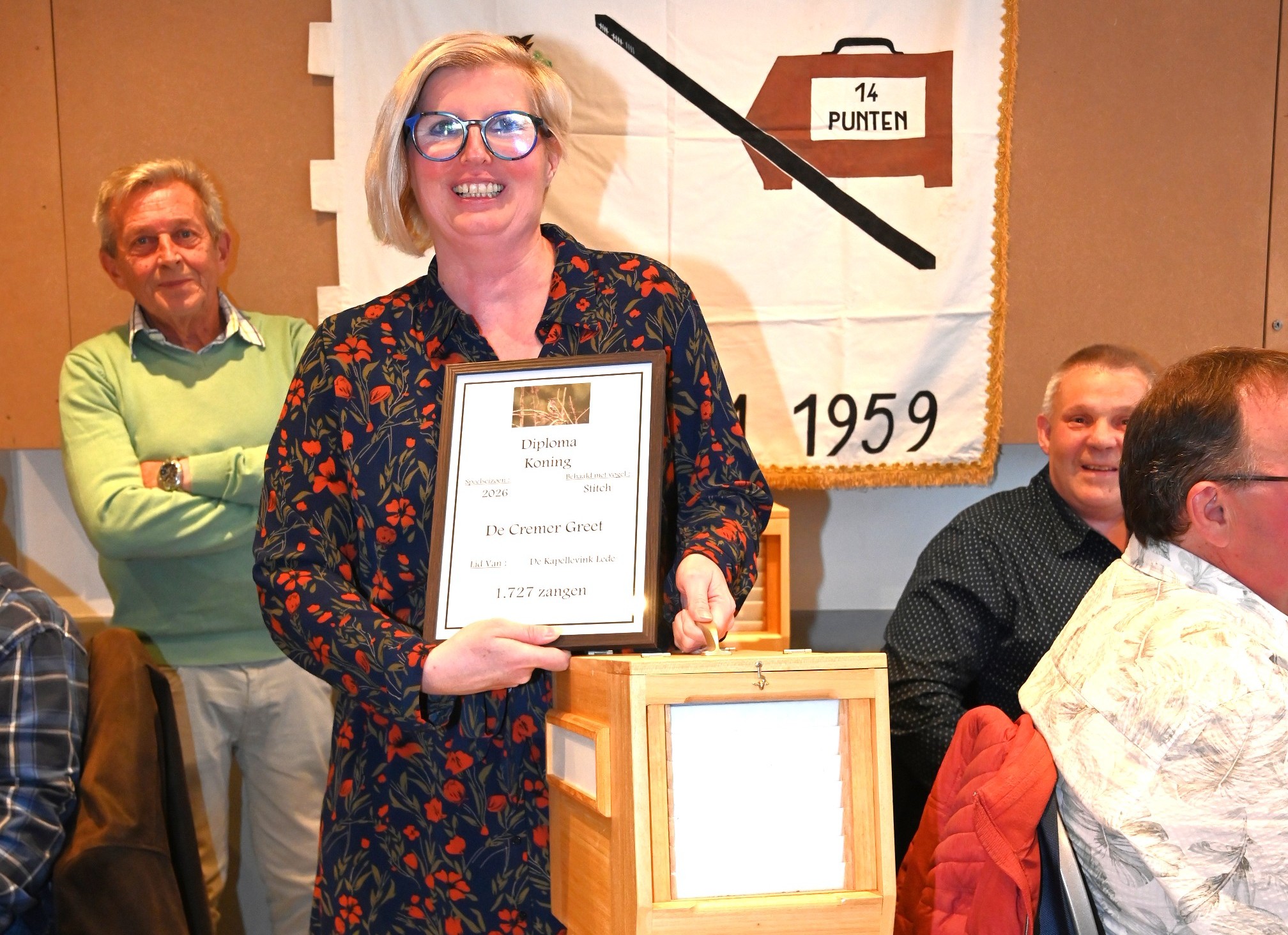 De Kapellevink uit Gijzegem huldigt kampioenen van speelseizoen 2026