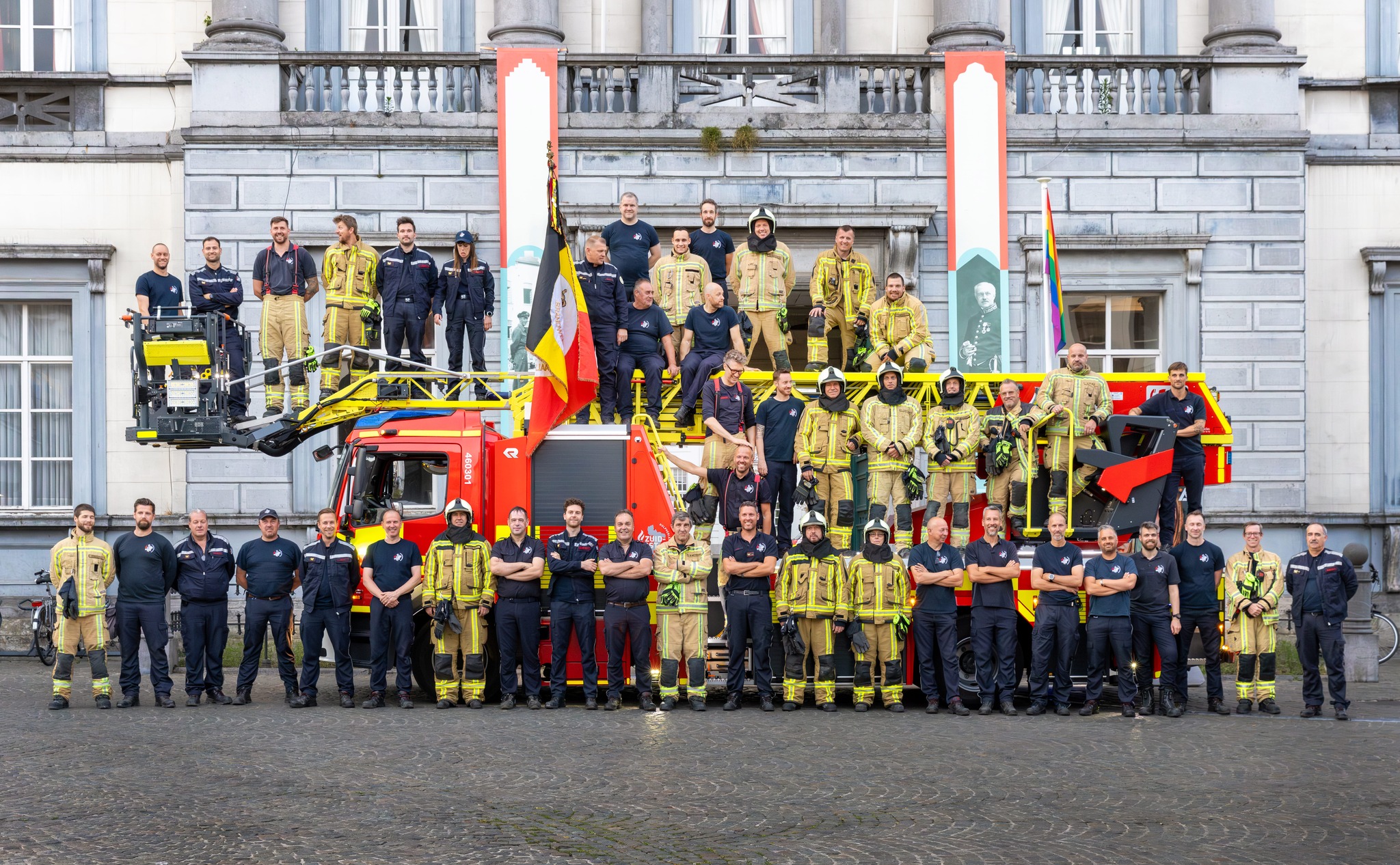 Brandweer Aalst-Moorsel viert 150 jaar met grote publieksdag op Werfplein