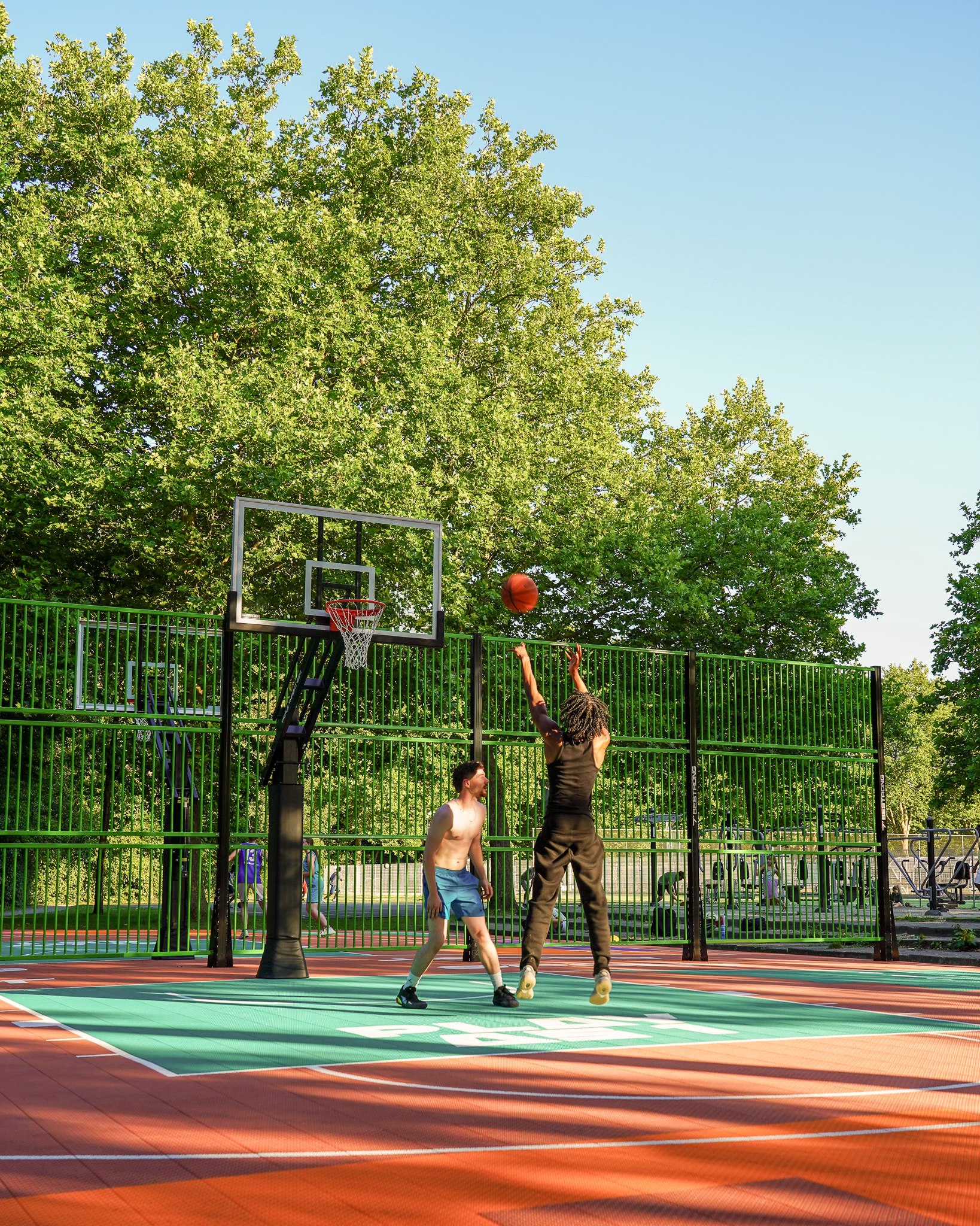 🏀 Nieuwe 3x3-basketbalvelden in Sportcentrum Osbroek! 🏀
