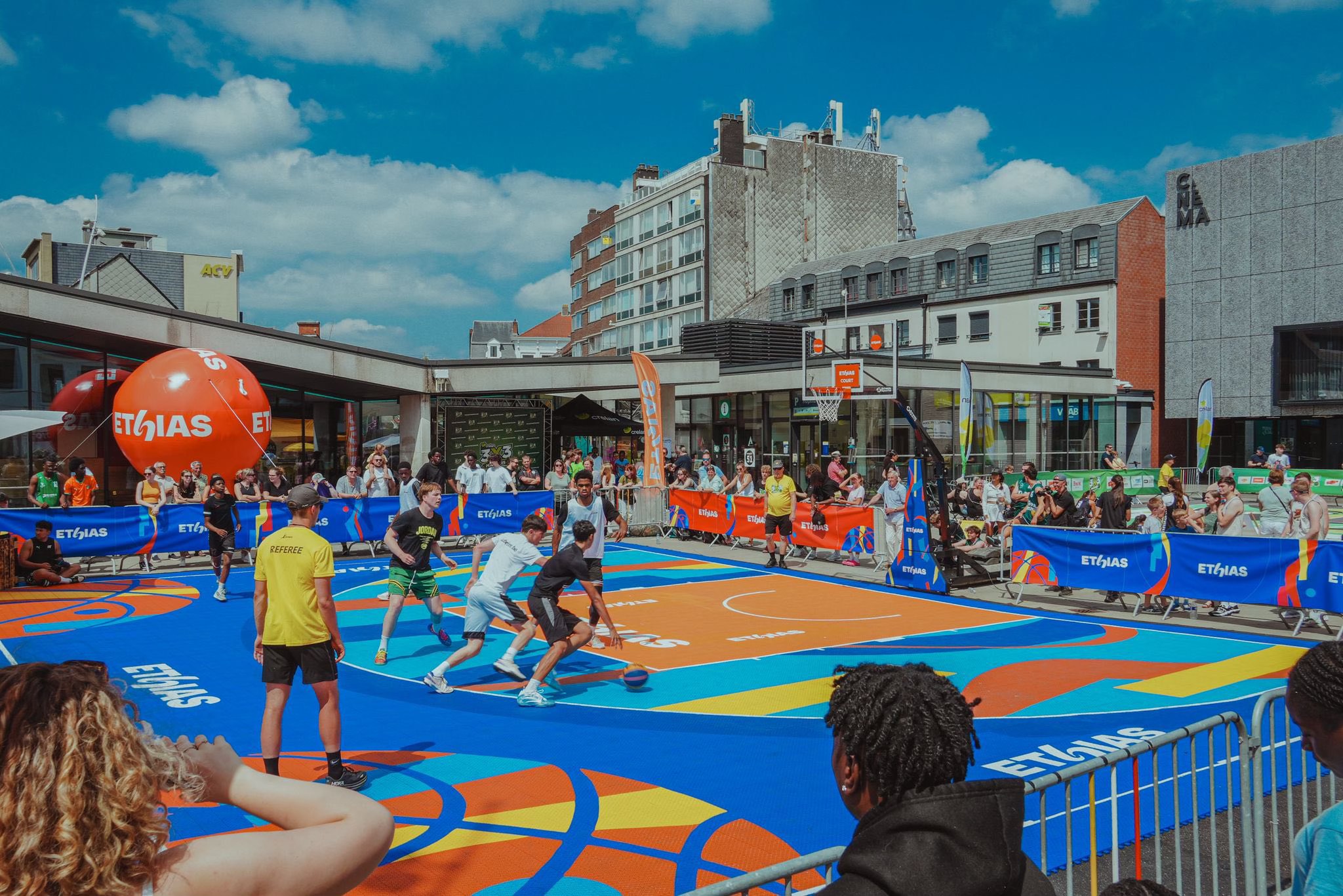 🏀 3x3-basketbal is geland in onze stad!