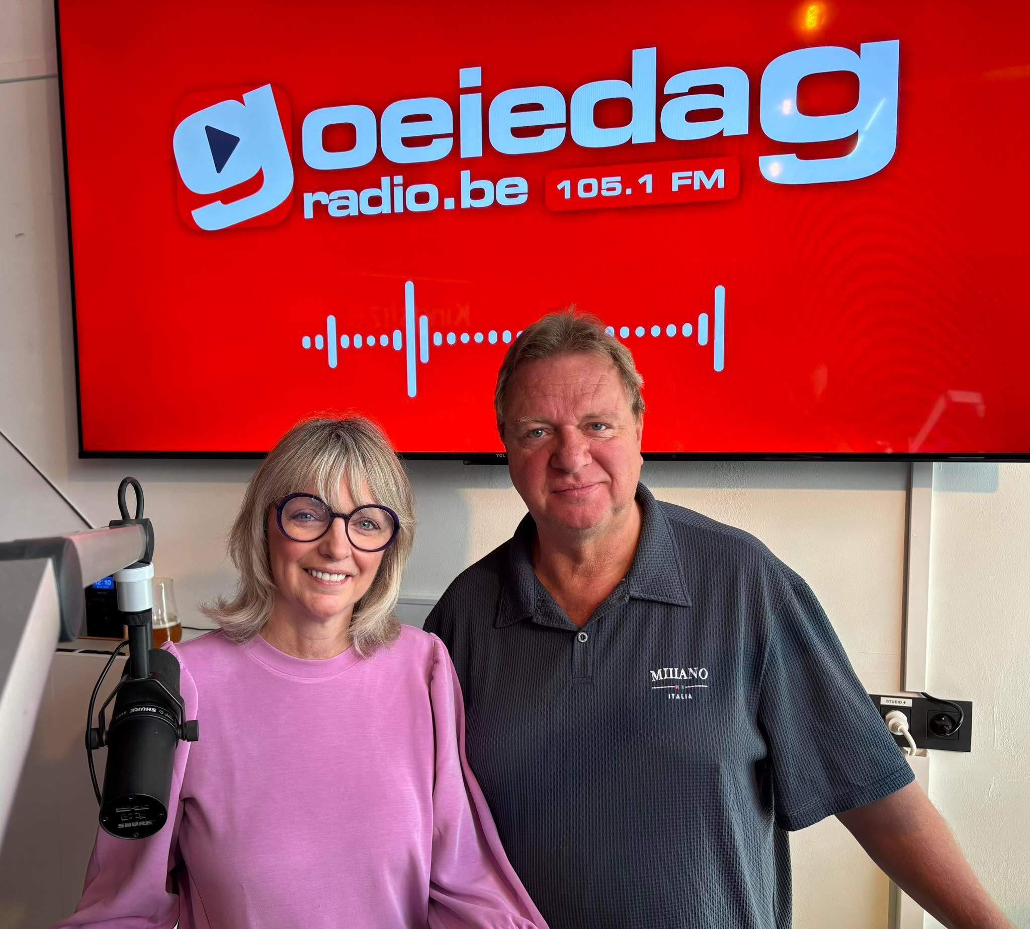 📻 Naar goede gewoonte (en het is een goeie gewoonte 😉) zijn we er morgen zaterdag weer met Aalst Leeft!