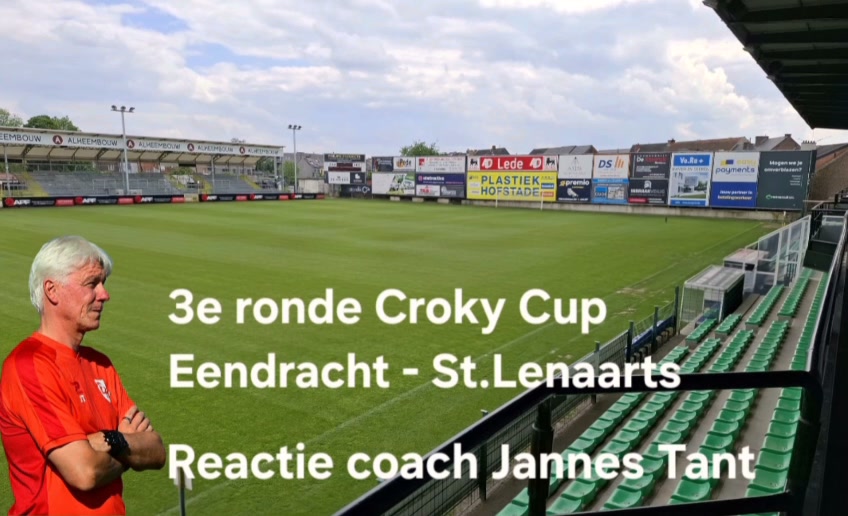 Eendracht Aalst Lede had het vooral in de eerste helft niet makkelijk tegen 3e amateur St.Lenaarts maar won uiteindelijk met 4-1 en bekert verder.