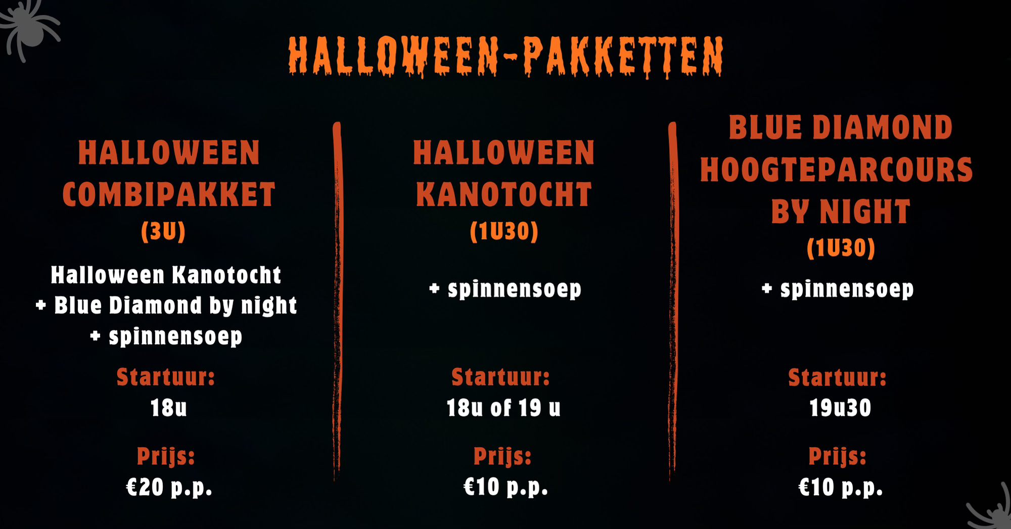 🎃 Halloweenavontuur bij The Outsider Aalst! 👻