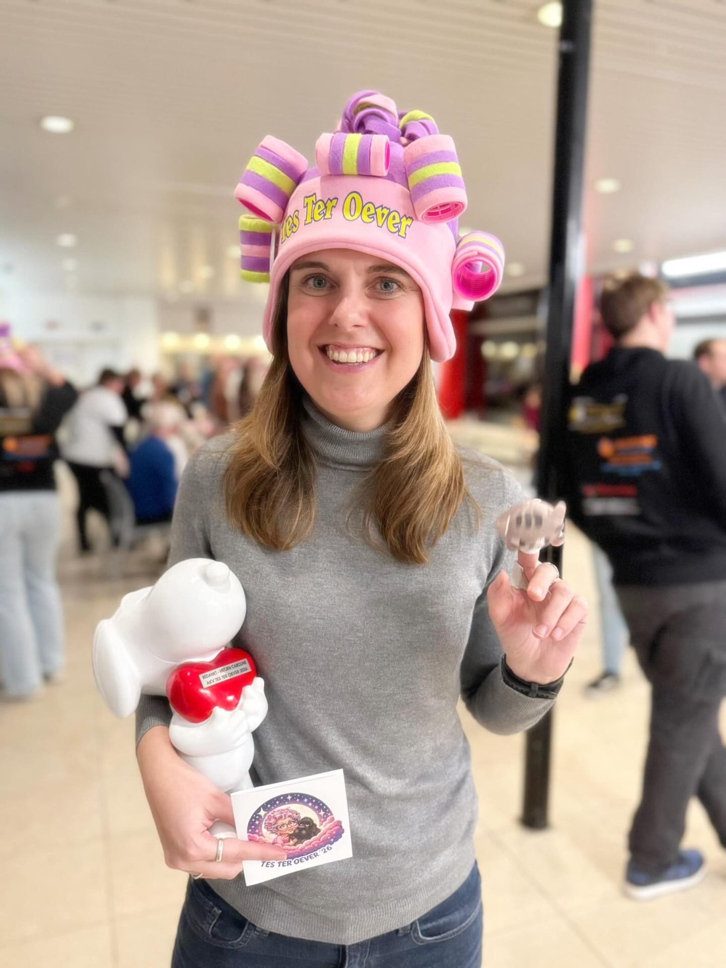 Caroline De Meerleer (N-VA) kijkt trots mee 🥳