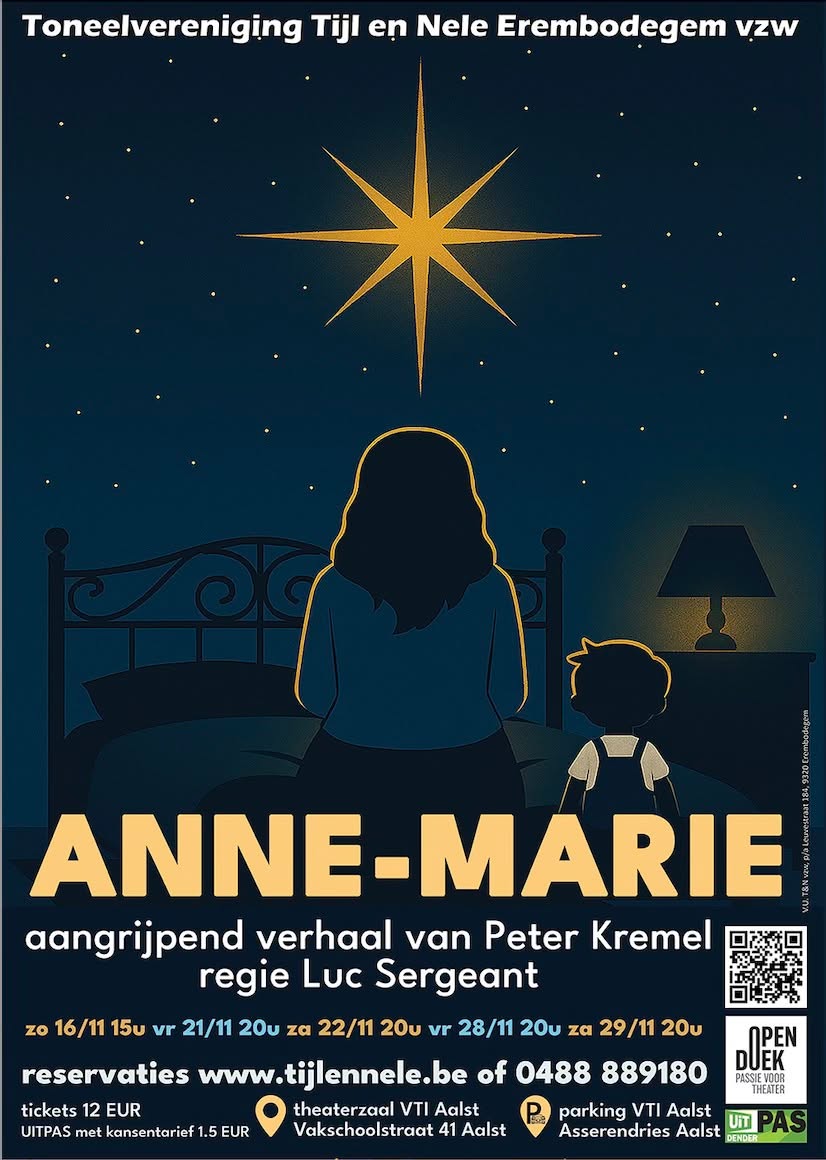 ✨ Tijl & Nele brengt premièrevoorstelling: “Anne-Marie” ✨