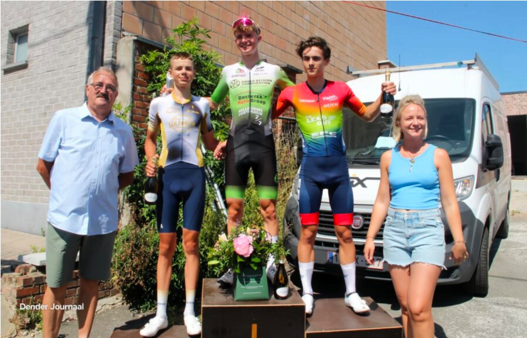🚴‍♂️🏆Nieuwekerkenaar Miel Heuninck wint solo in Borsbeke 🚴‍♂️🏆