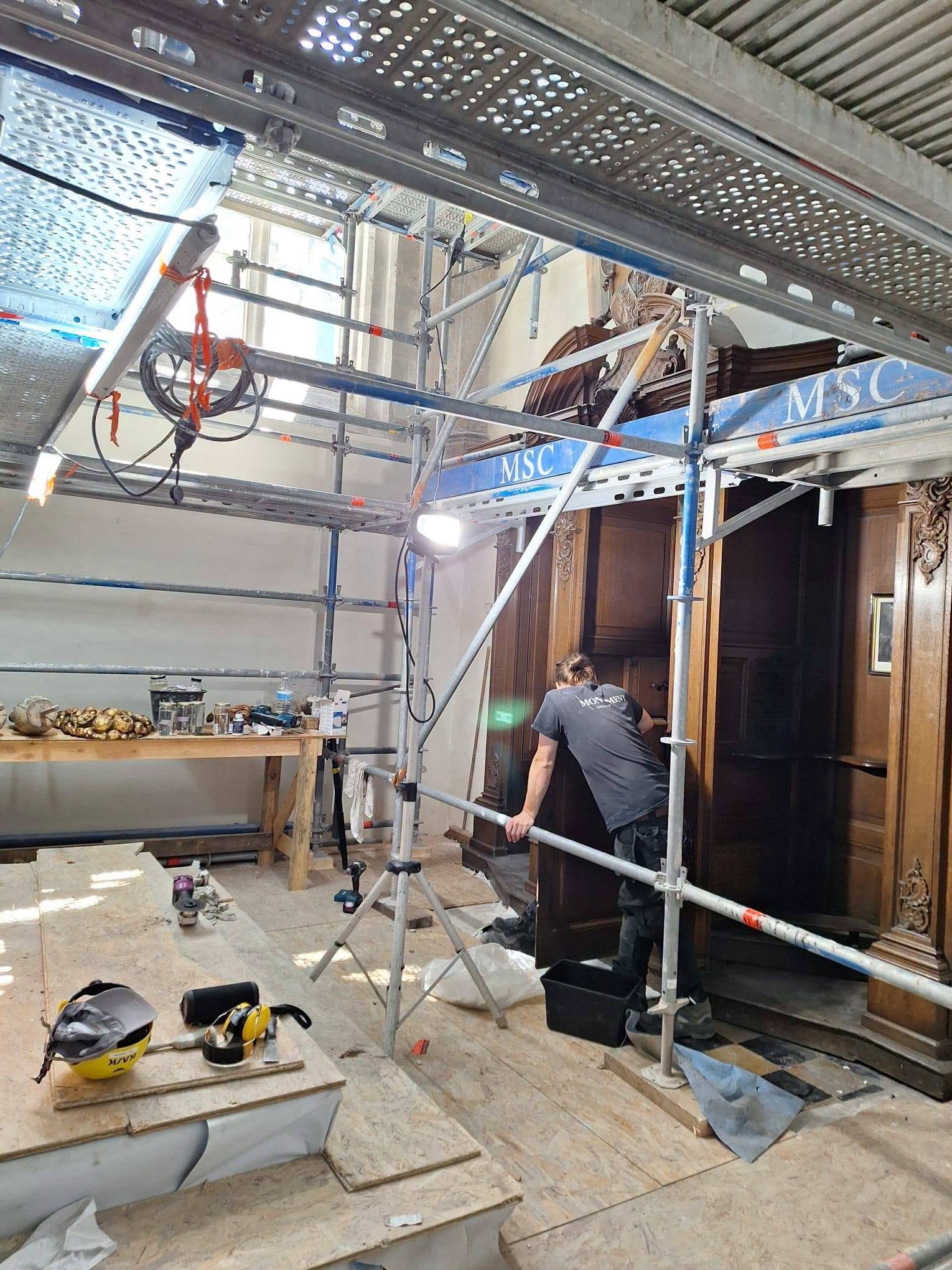 Restauratie Sint-Martinuskerk Aalst gaat snel vooruit