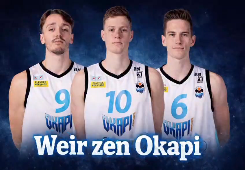 Okapi Aalst stond in de competitie voor een dubbele confrontatie tegen Leuven Bears.