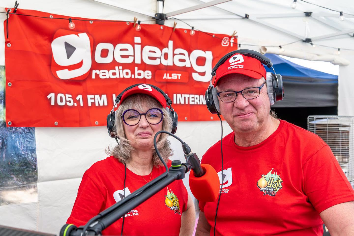 🎙️ 📻 Straks tussen 11 en 13 uur op Goeiedag Radio : Aalst Leeft! Met Peter & Sabine