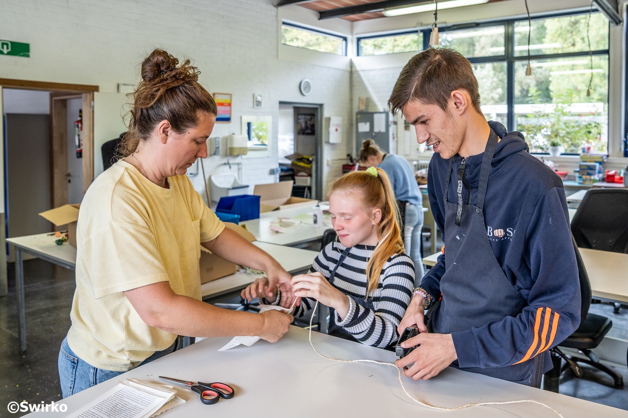 🍁✨ Herfst in het stadscentrum dankzij onze creatieve leerlingen! ✨🍁