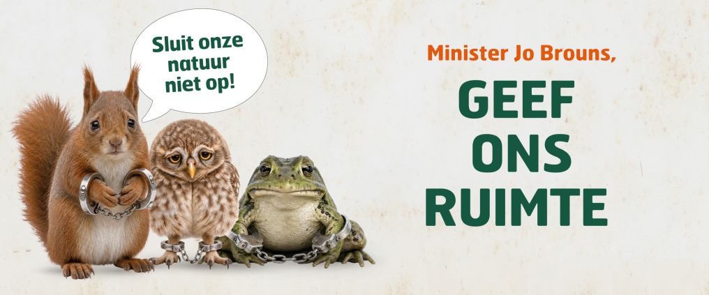 Natuurpunt Aalst aan minister Jo Brouns (CD&V): "Sluit onze natuur niet op"