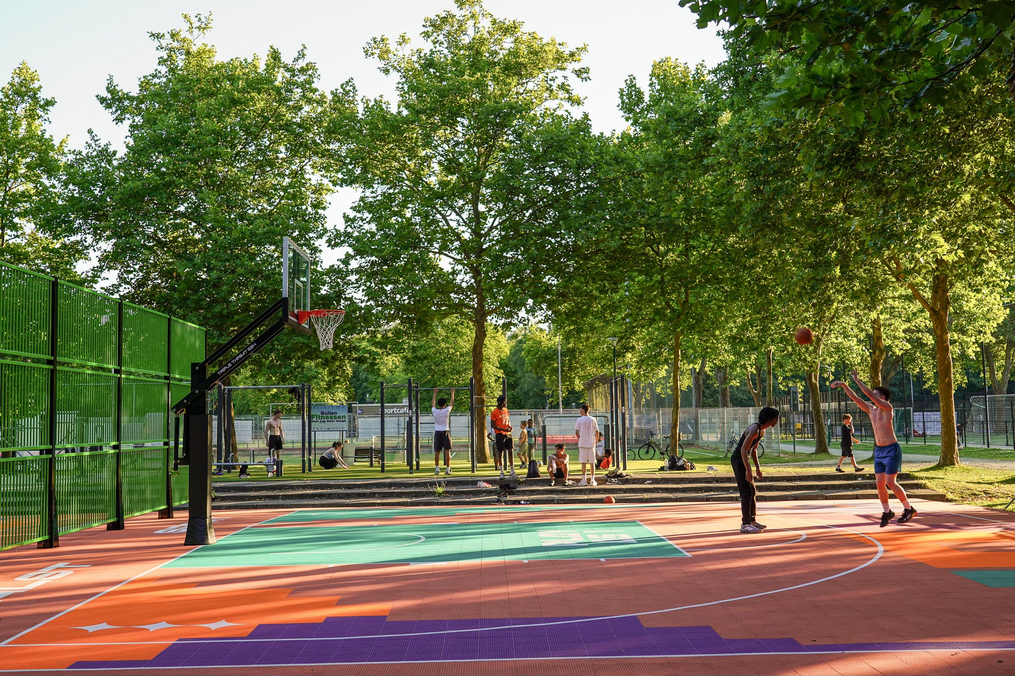🏀 Nieuwe 3x3-basketbalvelden in Sportcentrum Osbroek! 🏀