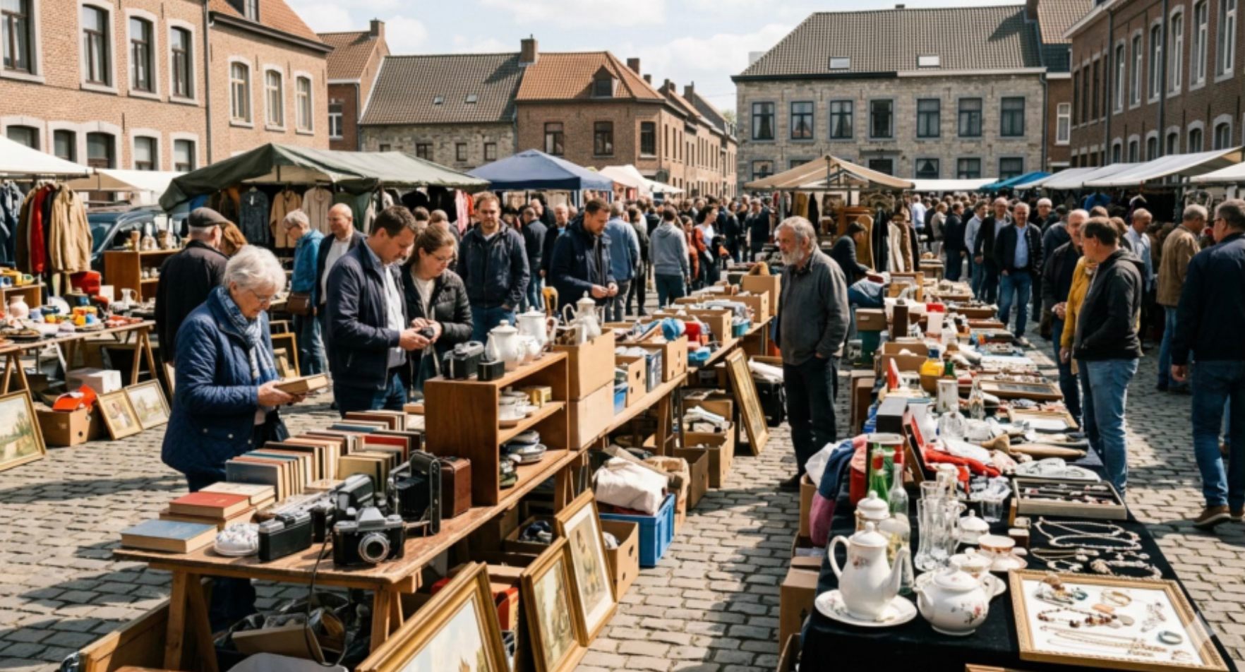 🛍️ Eerste rommelmarkt bij Kring Immerzeel “Bij Bart”