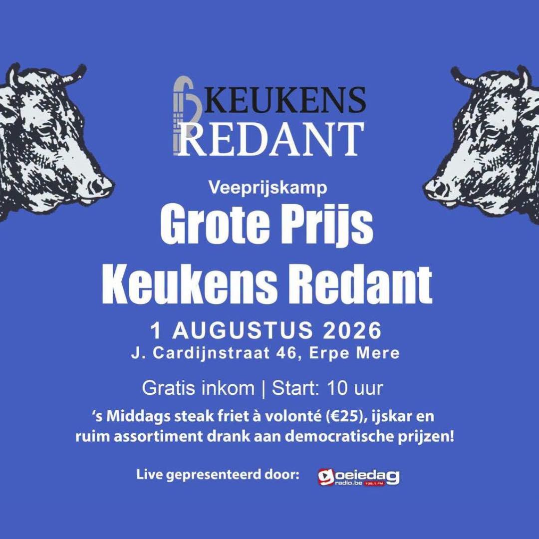 🐂 Goeiedag Radio LIVE op de Veeprijskamp Keukens Redant! 🎙️