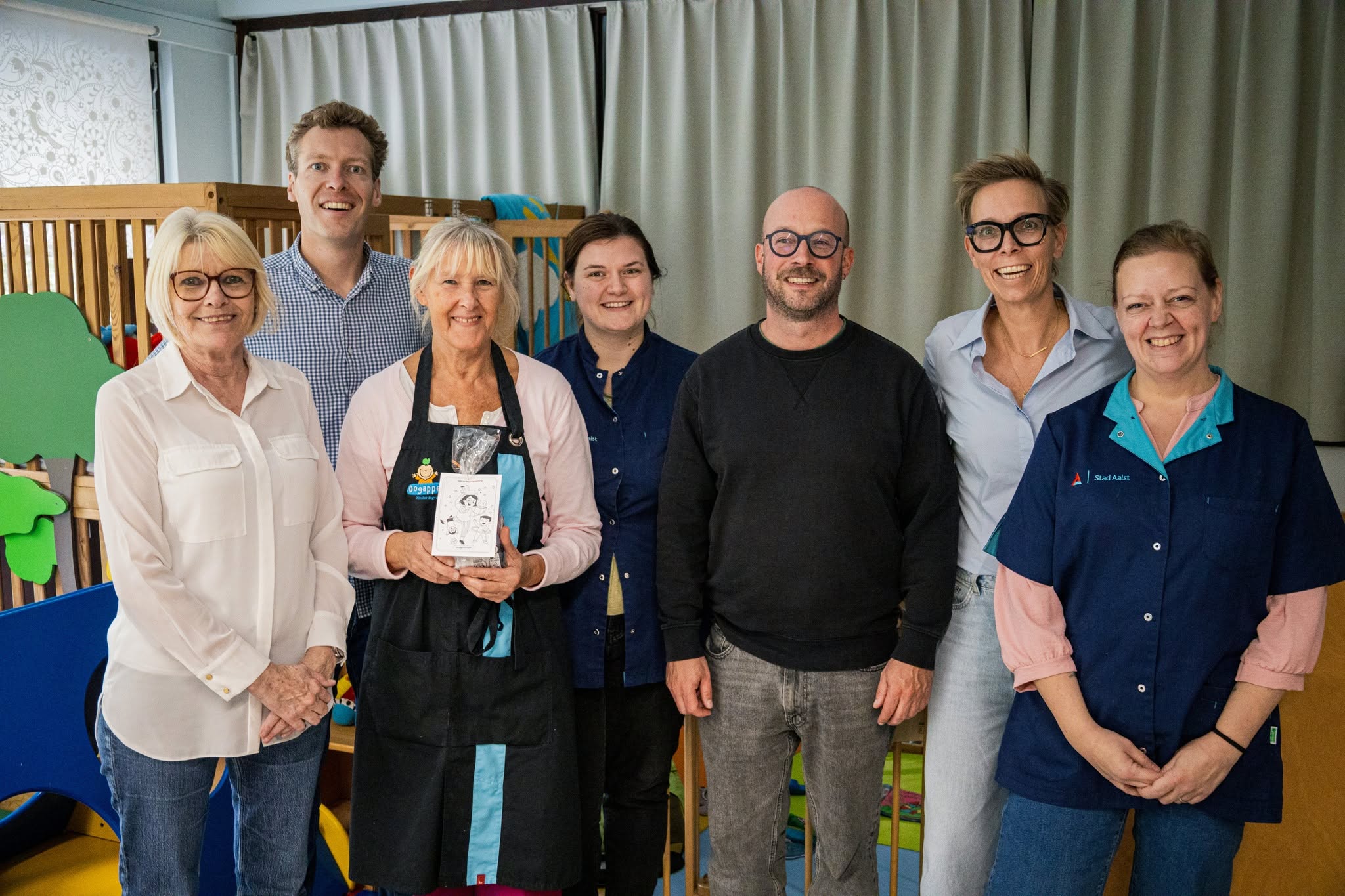 Huis van het Kind Aalst verrast kinderbegeleiders tijdens Week van de Kinderopvang