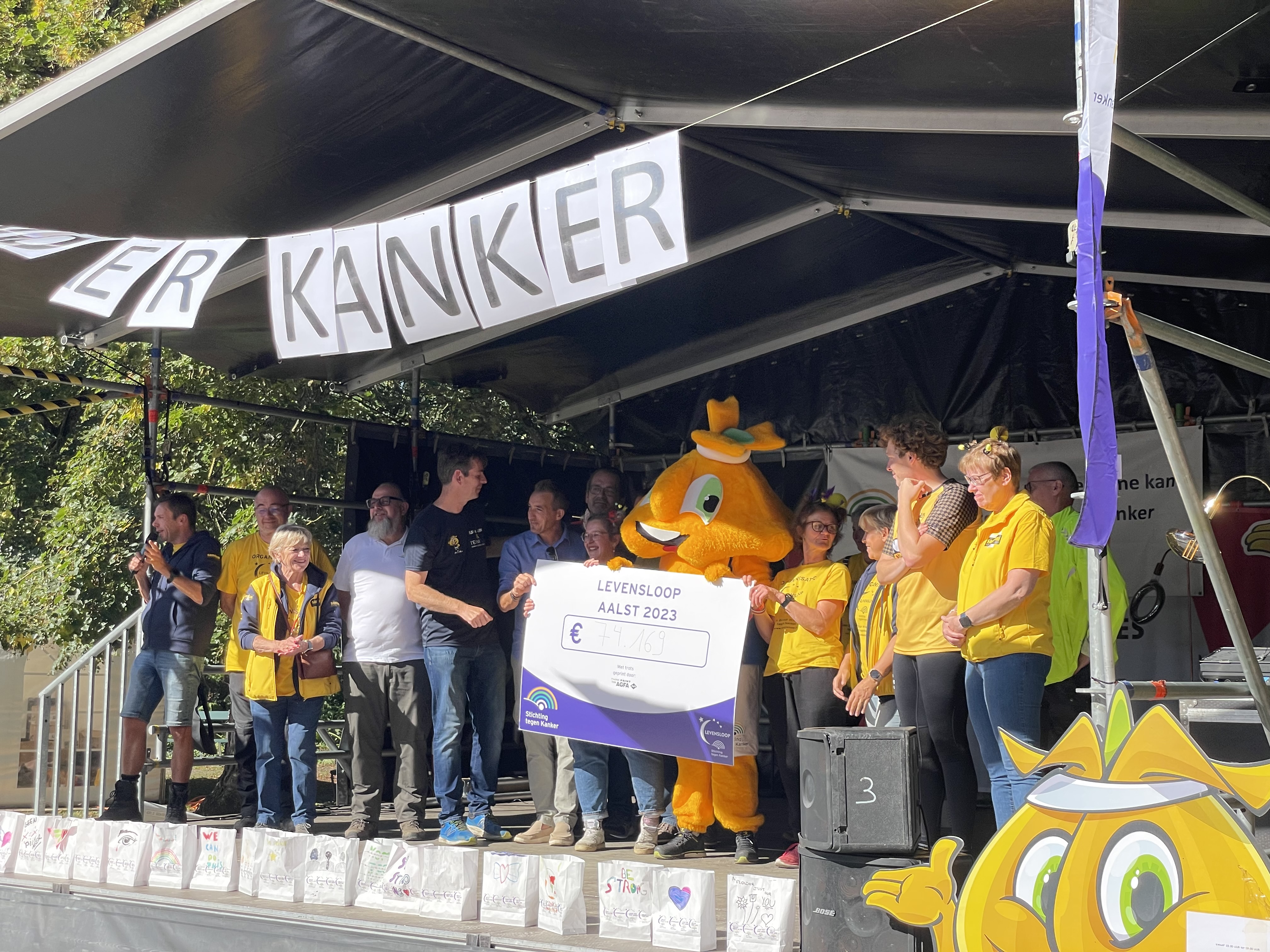 ‼️ €74.169 ‼️ Dat is het verlopige bedrag van Levensloop 2023!