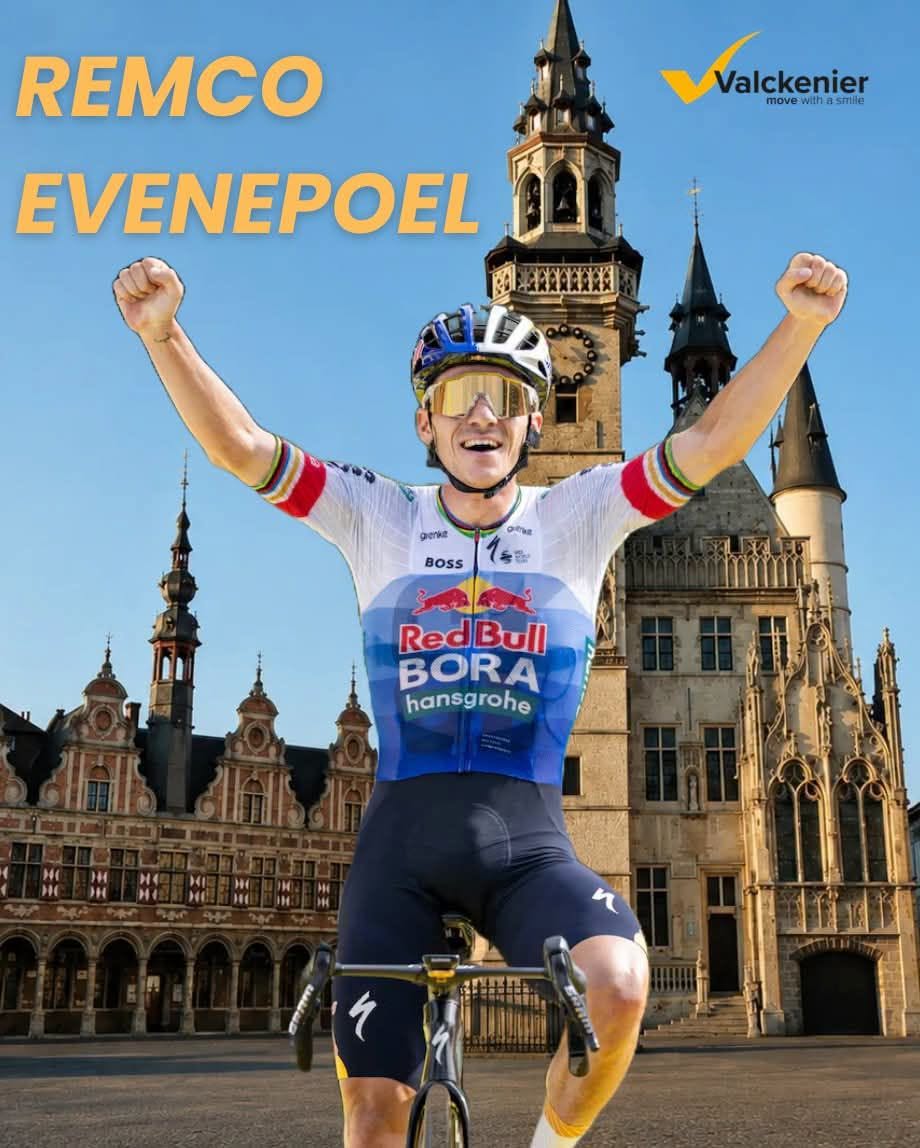 🚴💛 Remco Evenepoel zakt af naar Aalst voor 89ste Natour Criterium