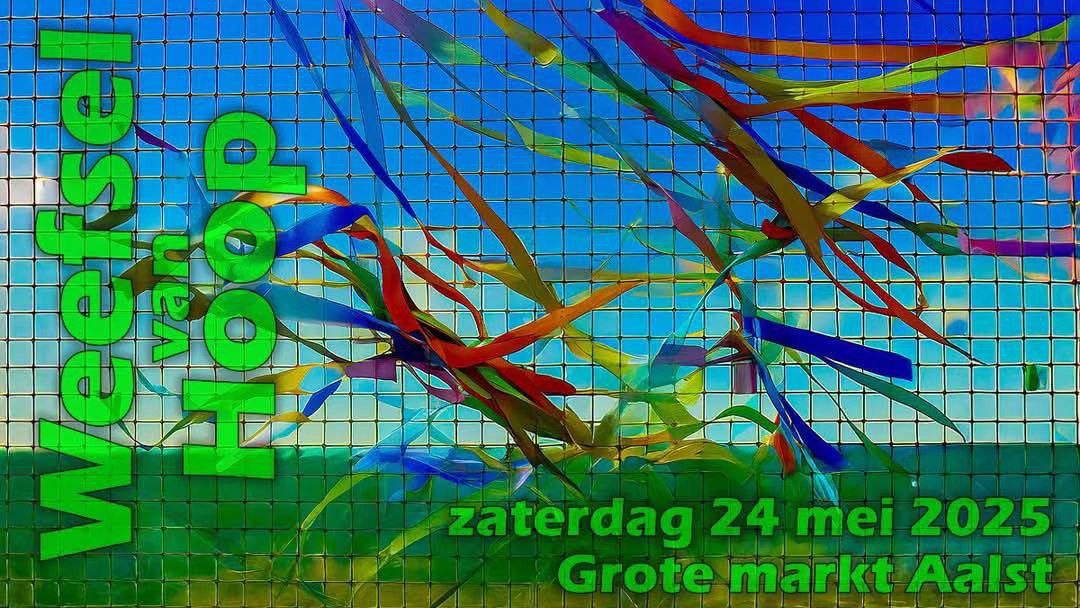 🌿 Weefsel van Hoop op de Grote Markt in Aalst 🌿
