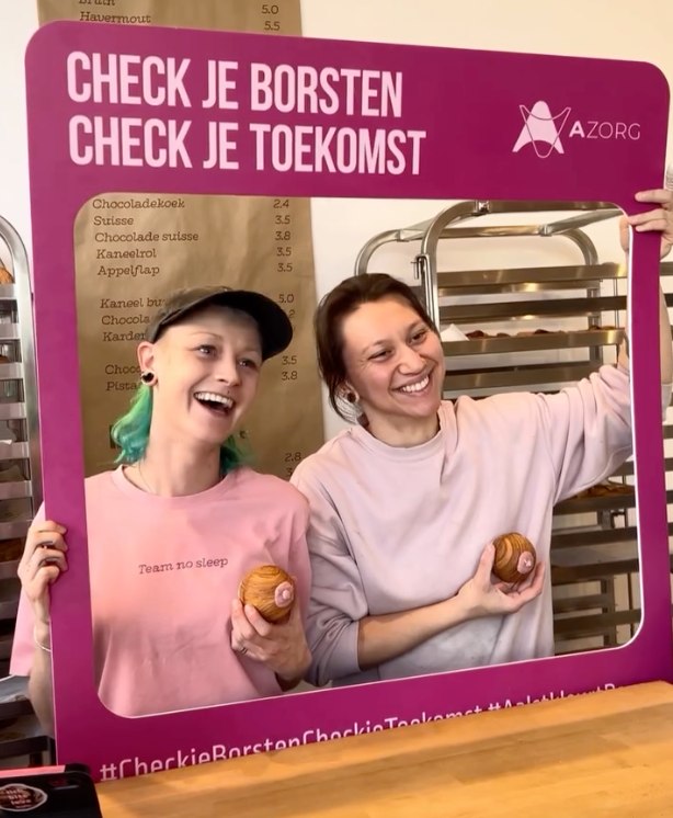 Aalst kleurt roze voor meer bewustwording rond borstkanker
