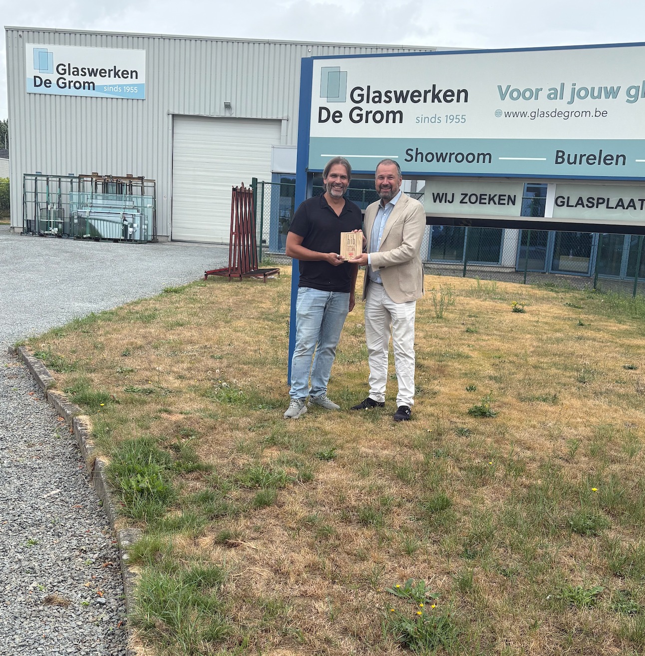 Glaswerken De Grom uit Erembodegem heeft het authenticiteitslabel ‘Handmade in Belgium’