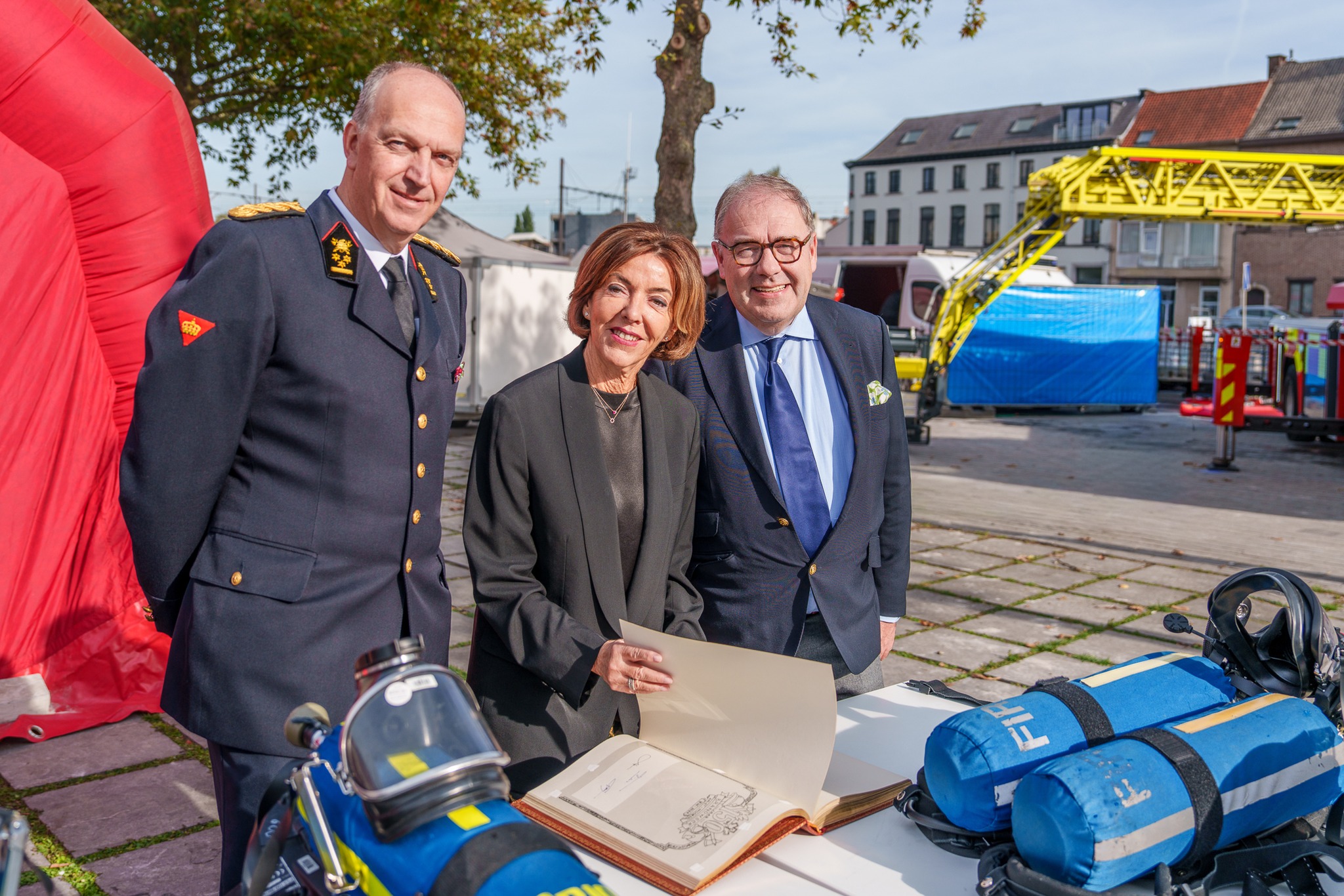 150 jaar Brandweer Aalst-Moorsel vandaag gevierd op Werfplein