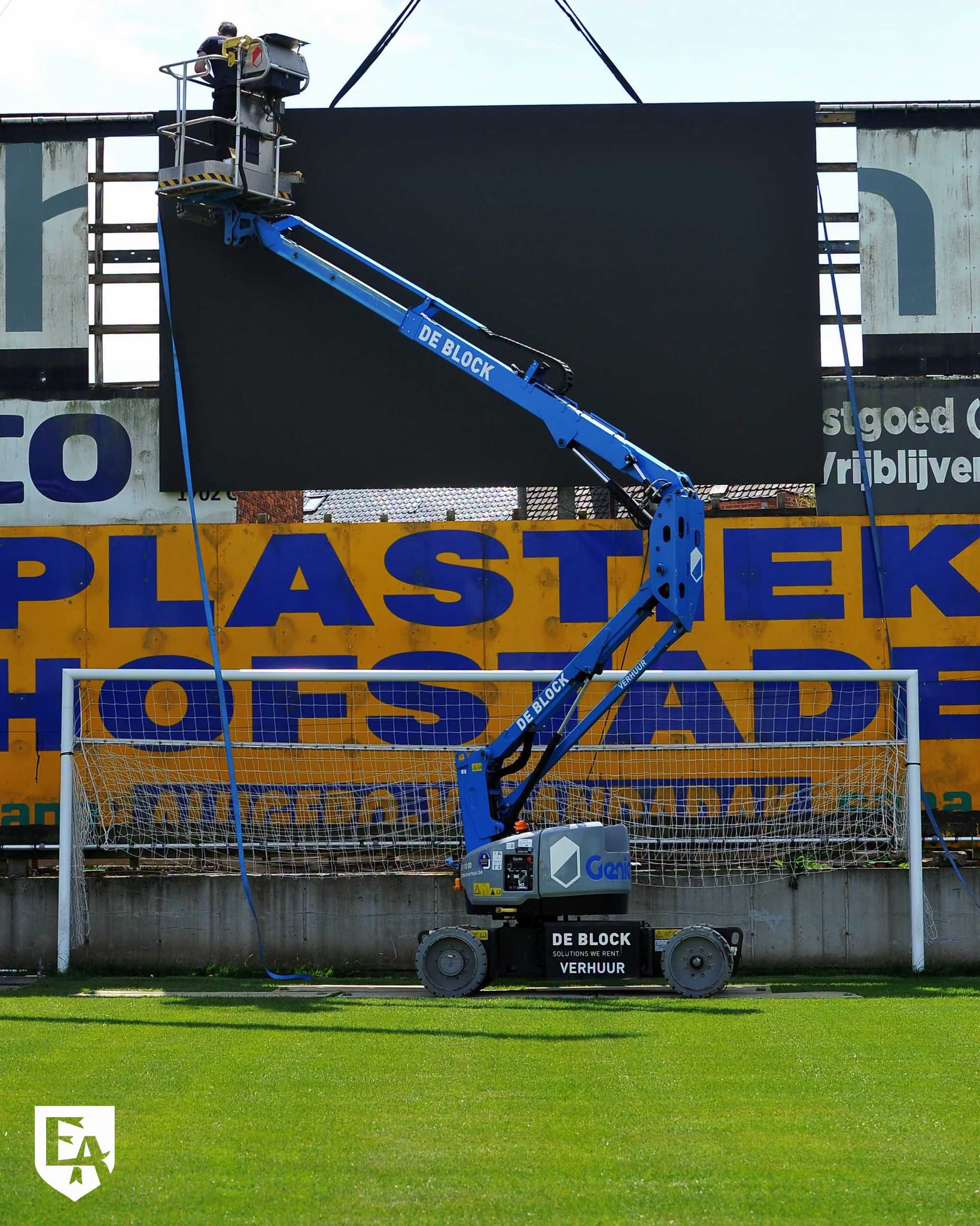 ⚽️ Eendracht Aalst Lede krijgt gloednieuw LED-scorebord