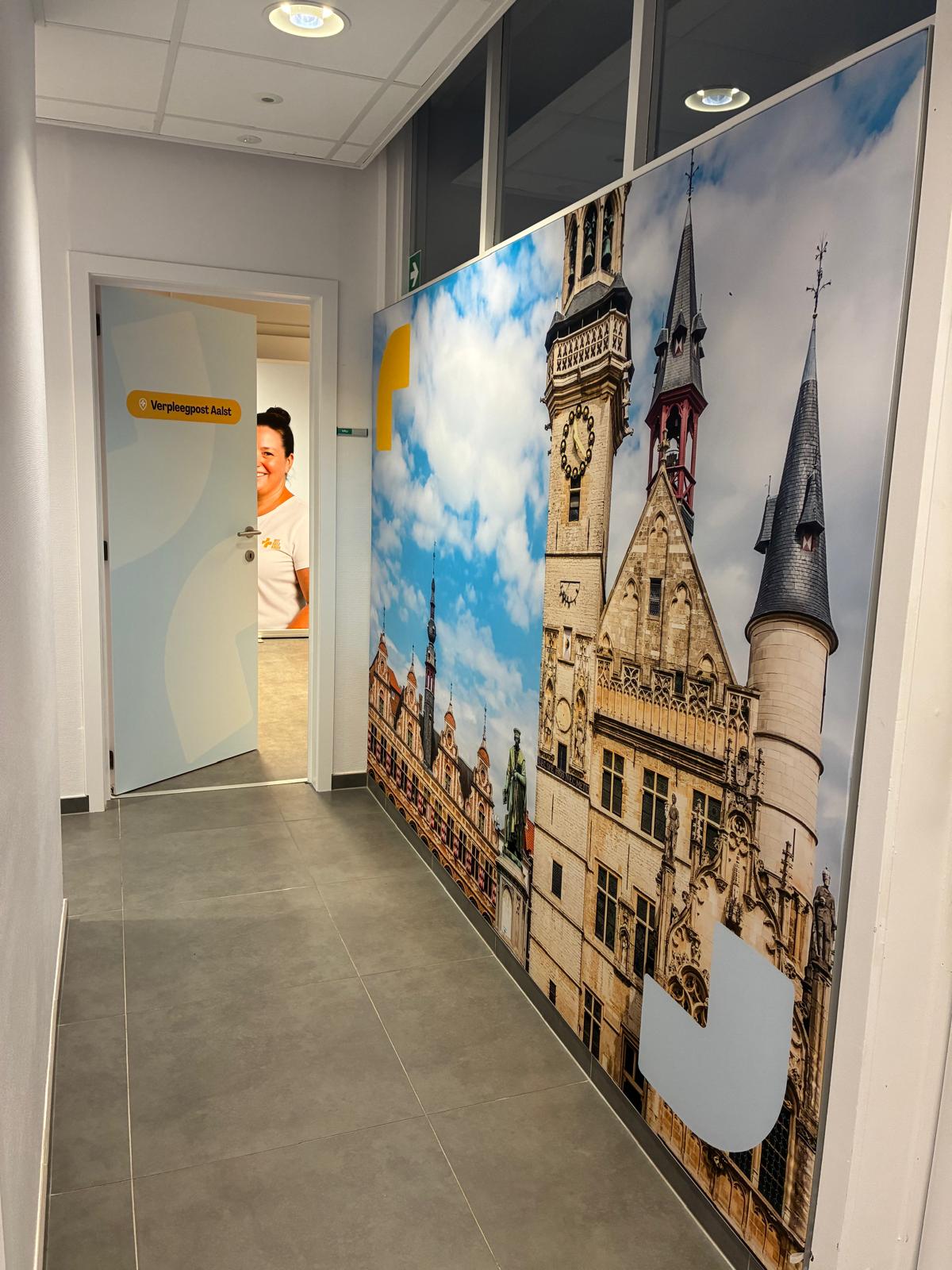 Nieuwe verpleegpost van Wit-Gele Kruis opent in Aalst