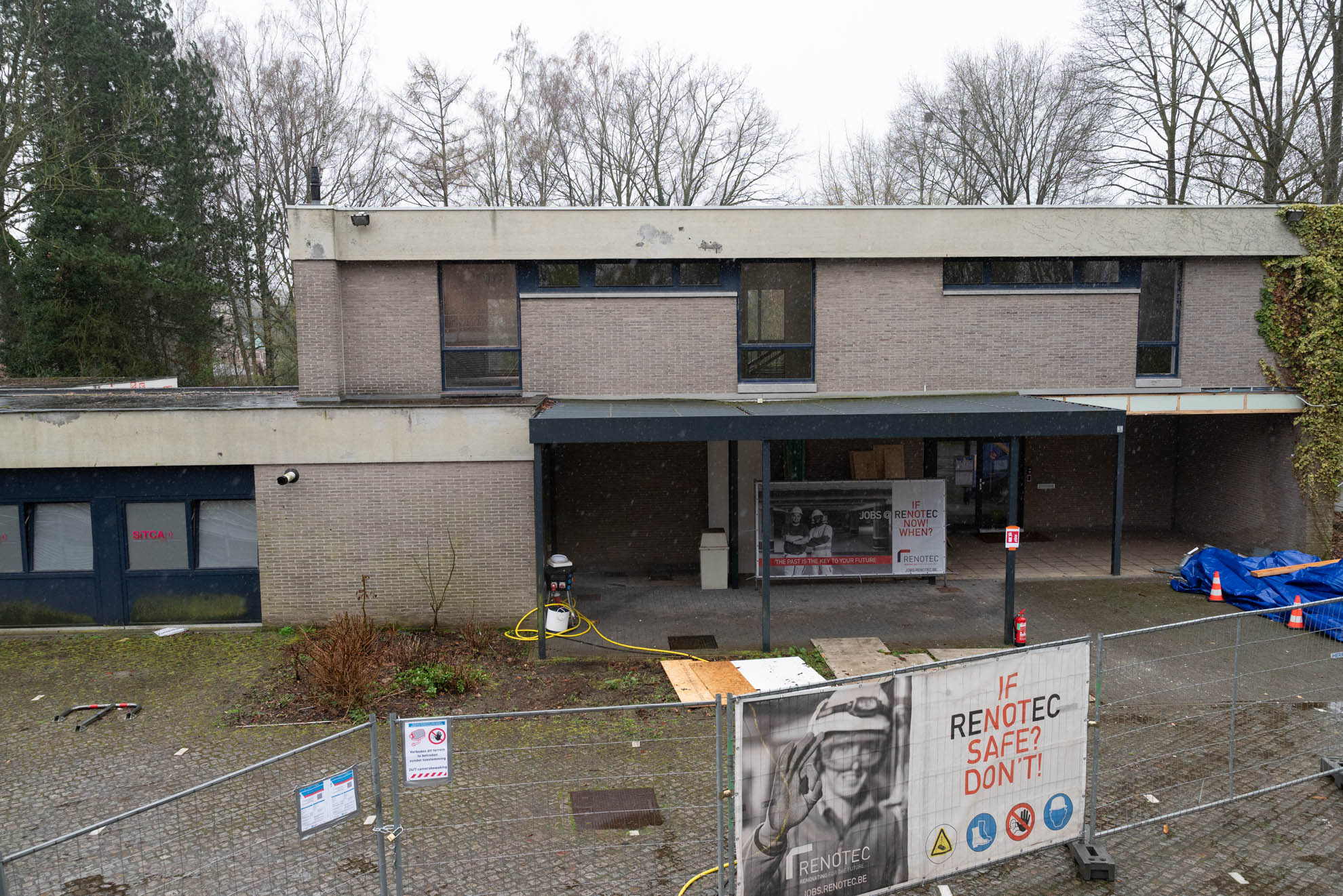 🏗️ Start herbestemming villa op Odisee-campus in Aalst