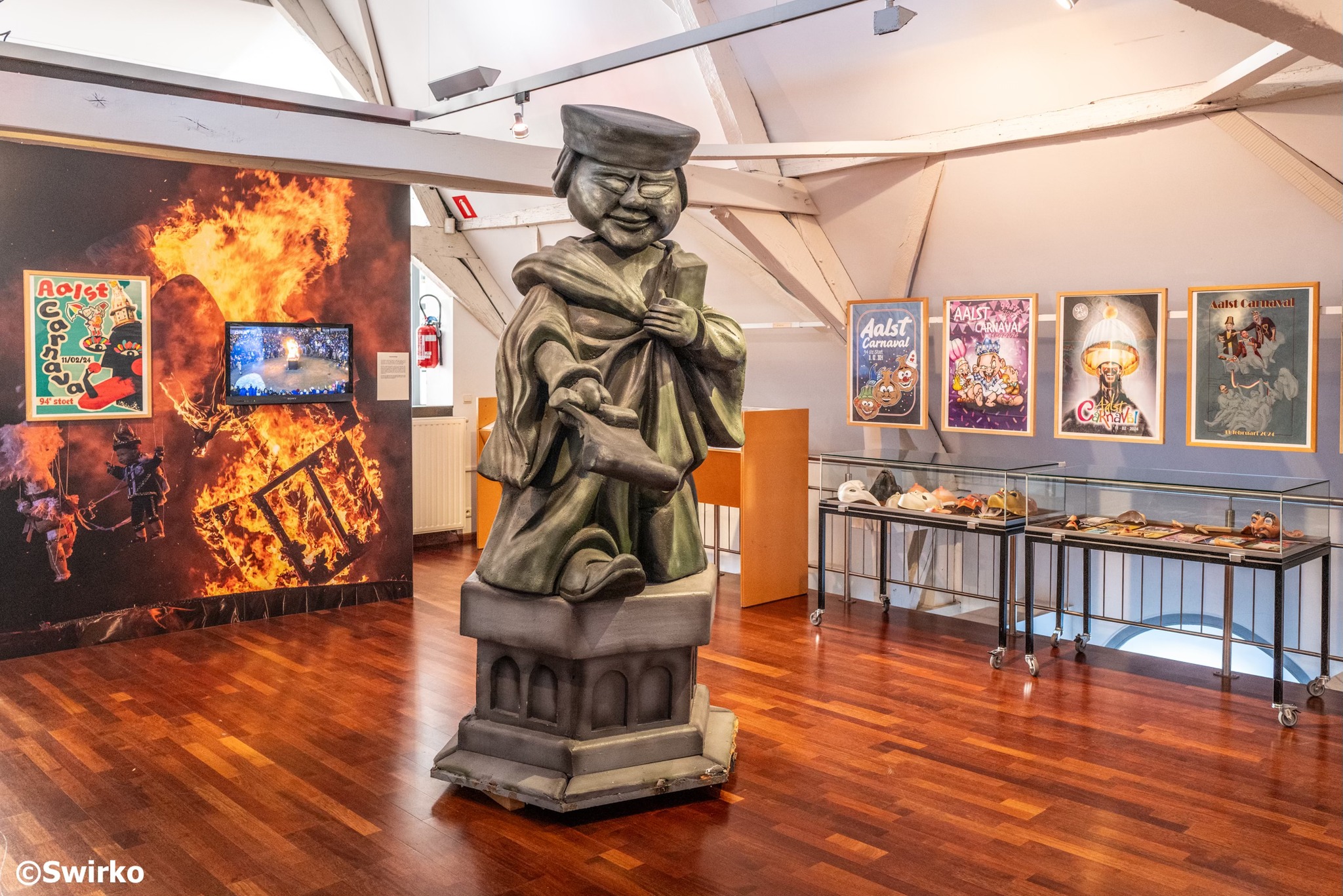 Grootste aantal affiches ooit in expo Aalst Carnaval