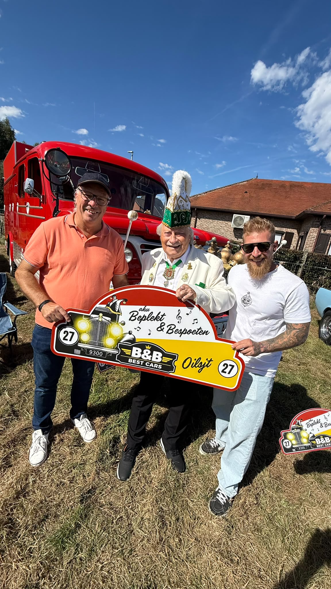 ‘Nen oldtimer? Da’s nog lang ni versleten!’ B&B trekt in 2027 op toer met ‘oldtimerprinsen’
