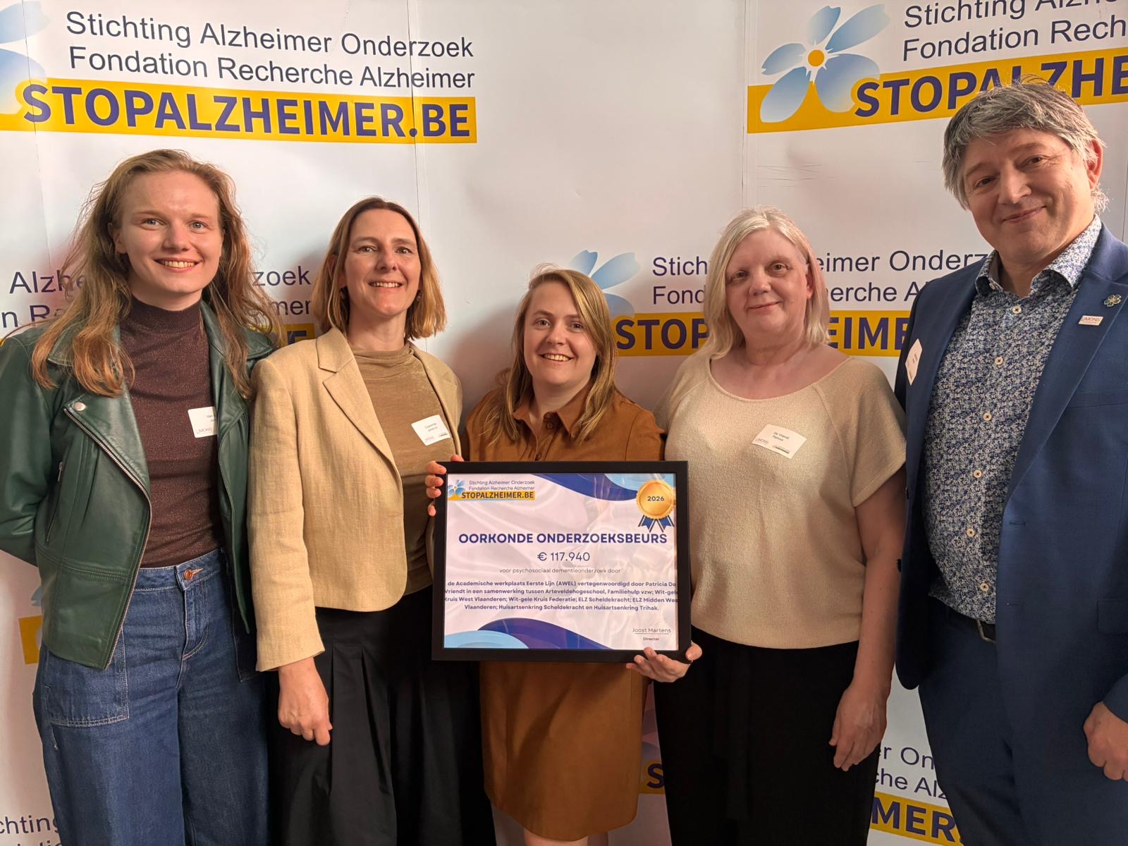 🧠 Bijna 118.000 euro voor snellere opsporing van dementie in de eerstelijnszorg