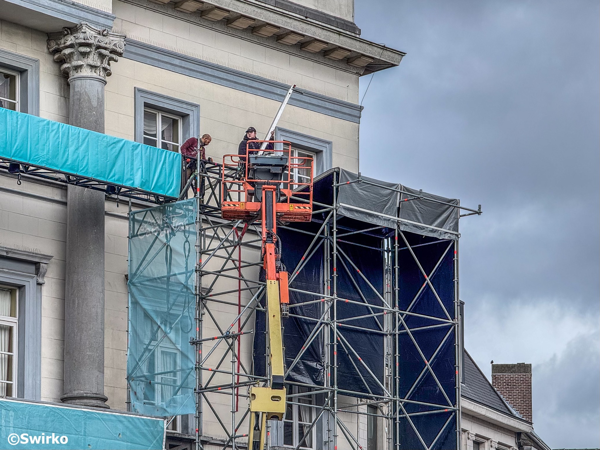 🎡🎭 De afbraak van de Winterfoor is gestart.