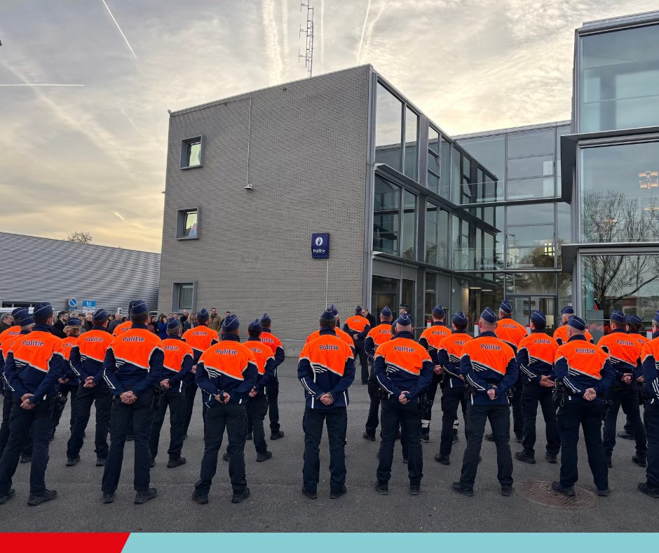 🕯 Politie Aalst herdenkt gevallen collega’s Luc Schamp en Patrick Lanckman