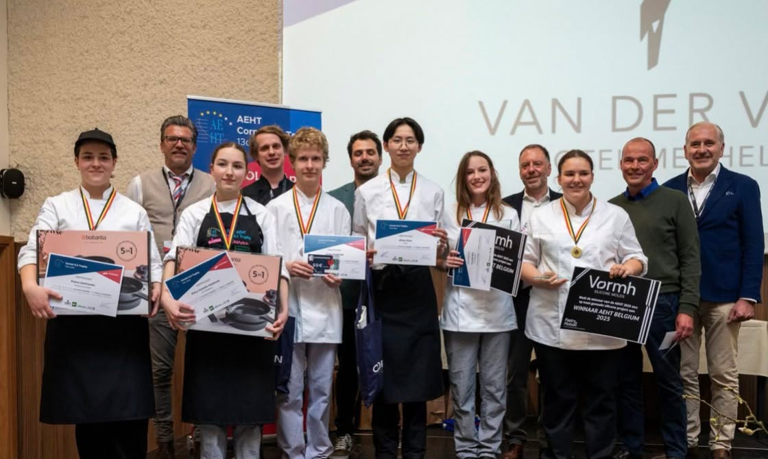 🏆 Hotelschool Aalst wint goud en brons op AEHT 2025! 🏆