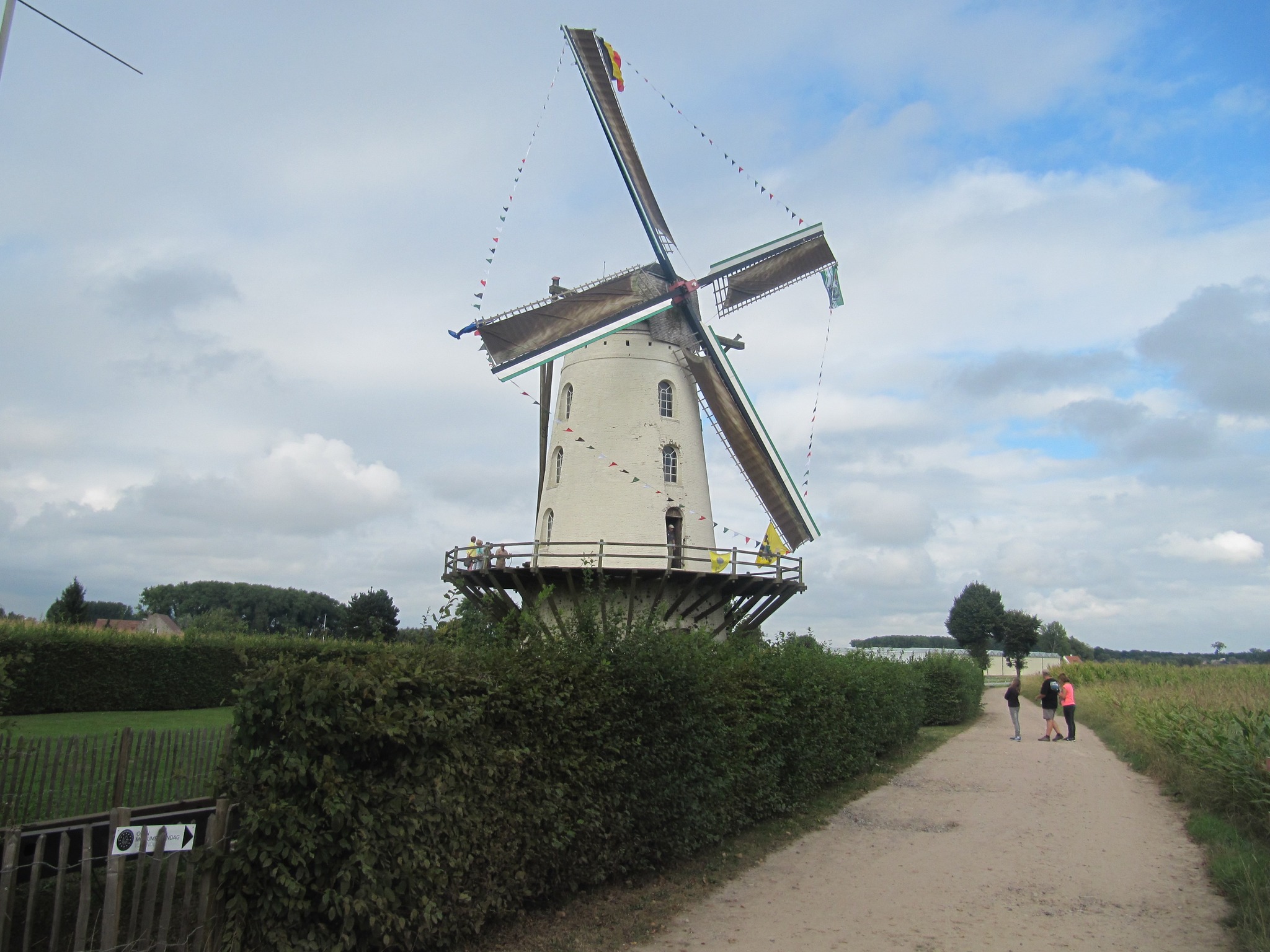 Wind in de zeilen op Vlaamse Open Molendag