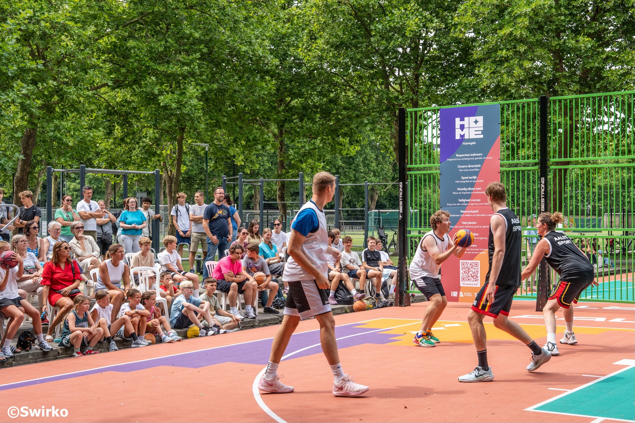 🏀 Officiële opening 3x3-basketbalterreinen in Osbroek! 🎉
