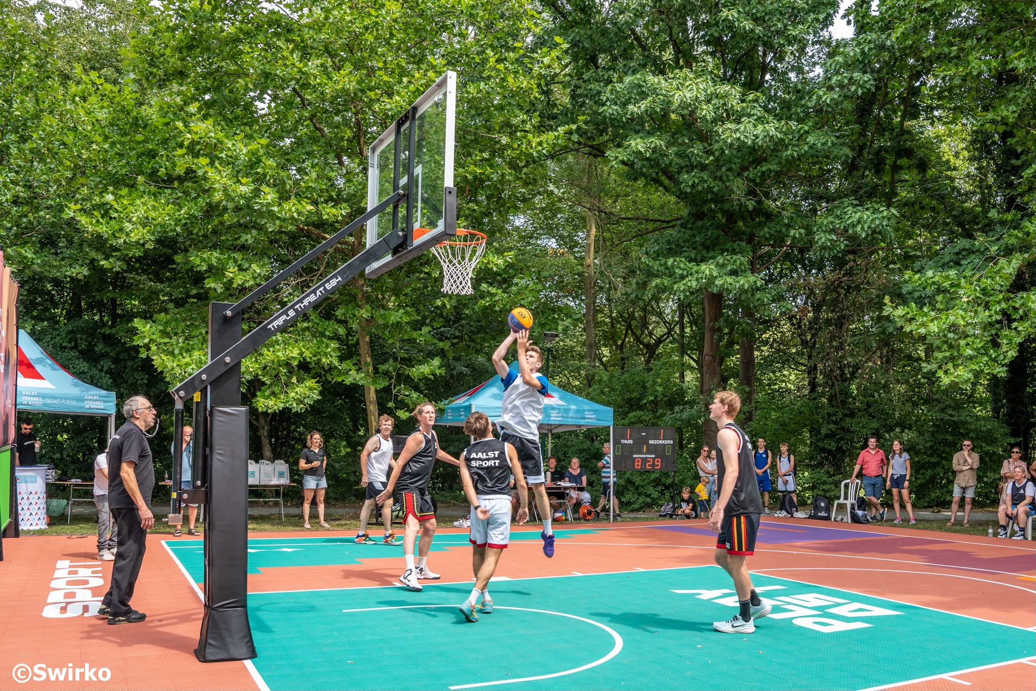 🏀 Officiële opening 3x3-basketbalterreinen in Osbroek! 🎉