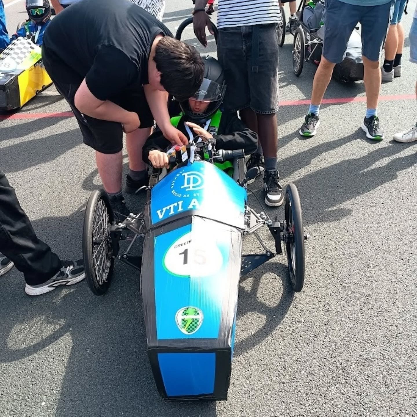 🏁 Sterke prestatie voor VTI Aalst tijdens finale Greenpower Challenge in Zolder
